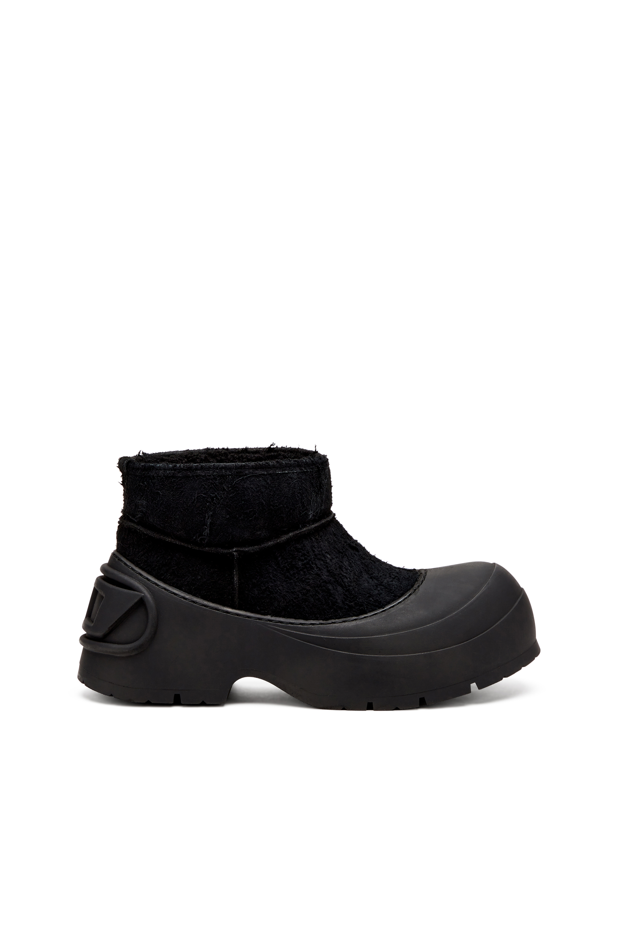 Diesel - D-DONALD MONTONE, Man's Chunky ankle boot with lug sole in Black - 1