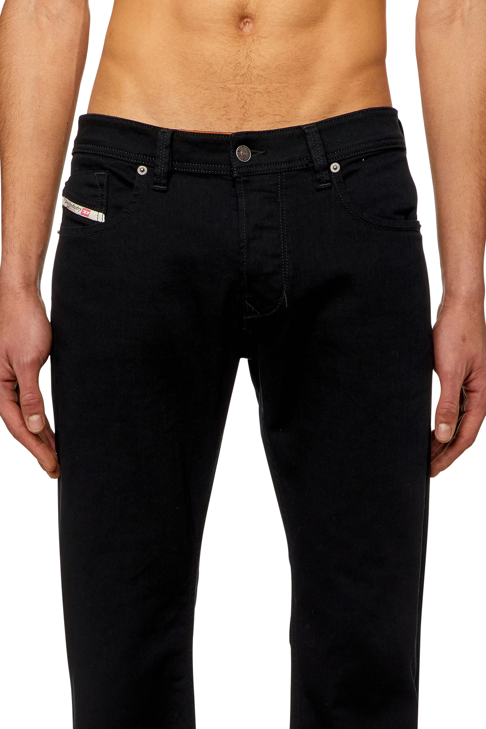 Diesel - Straight Jeans 1985 Larkee 0688H, Black/Dark grey - Image 4
