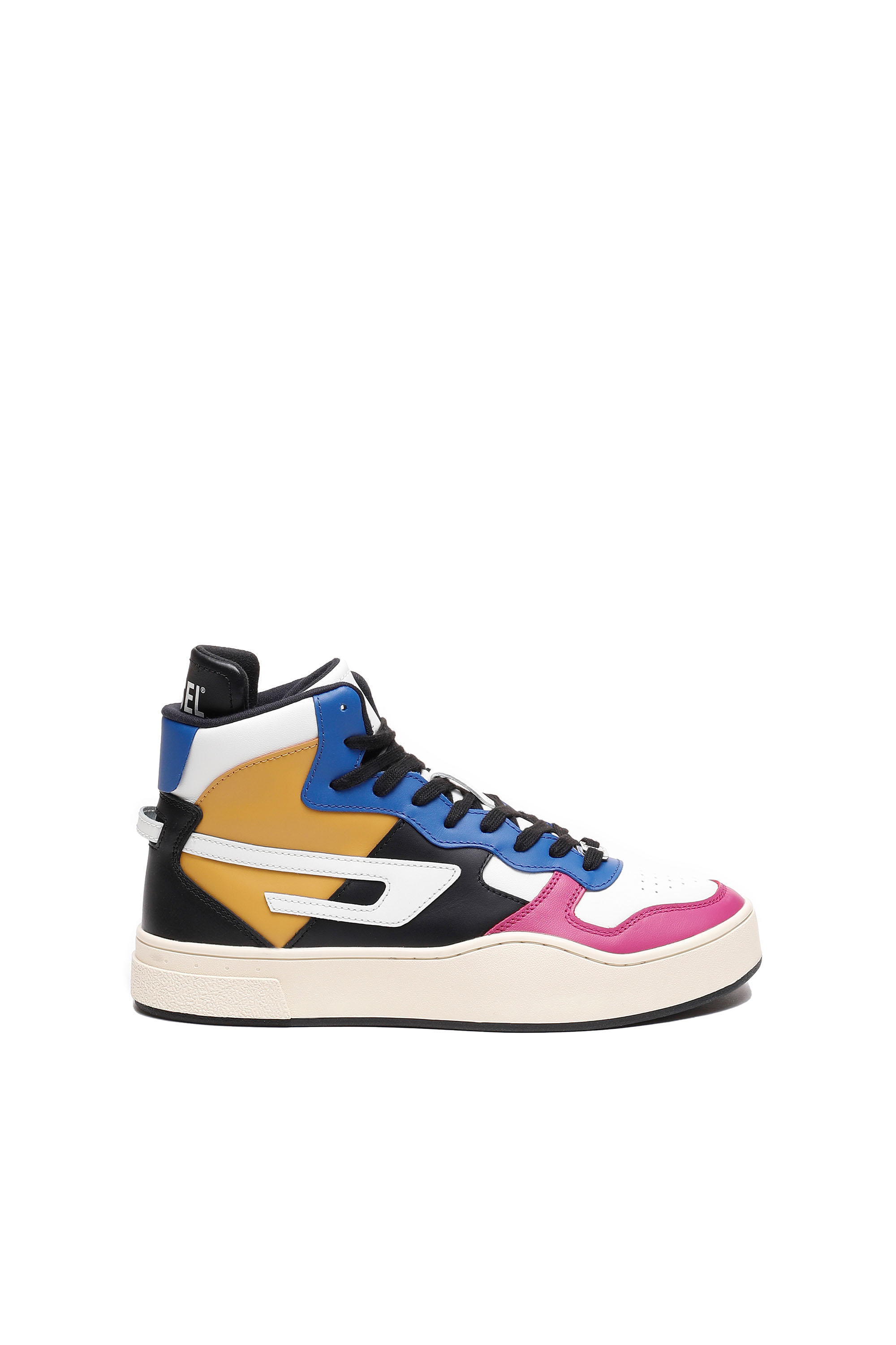 S-UKIYO MID, Blue/Yellow - Sneakers