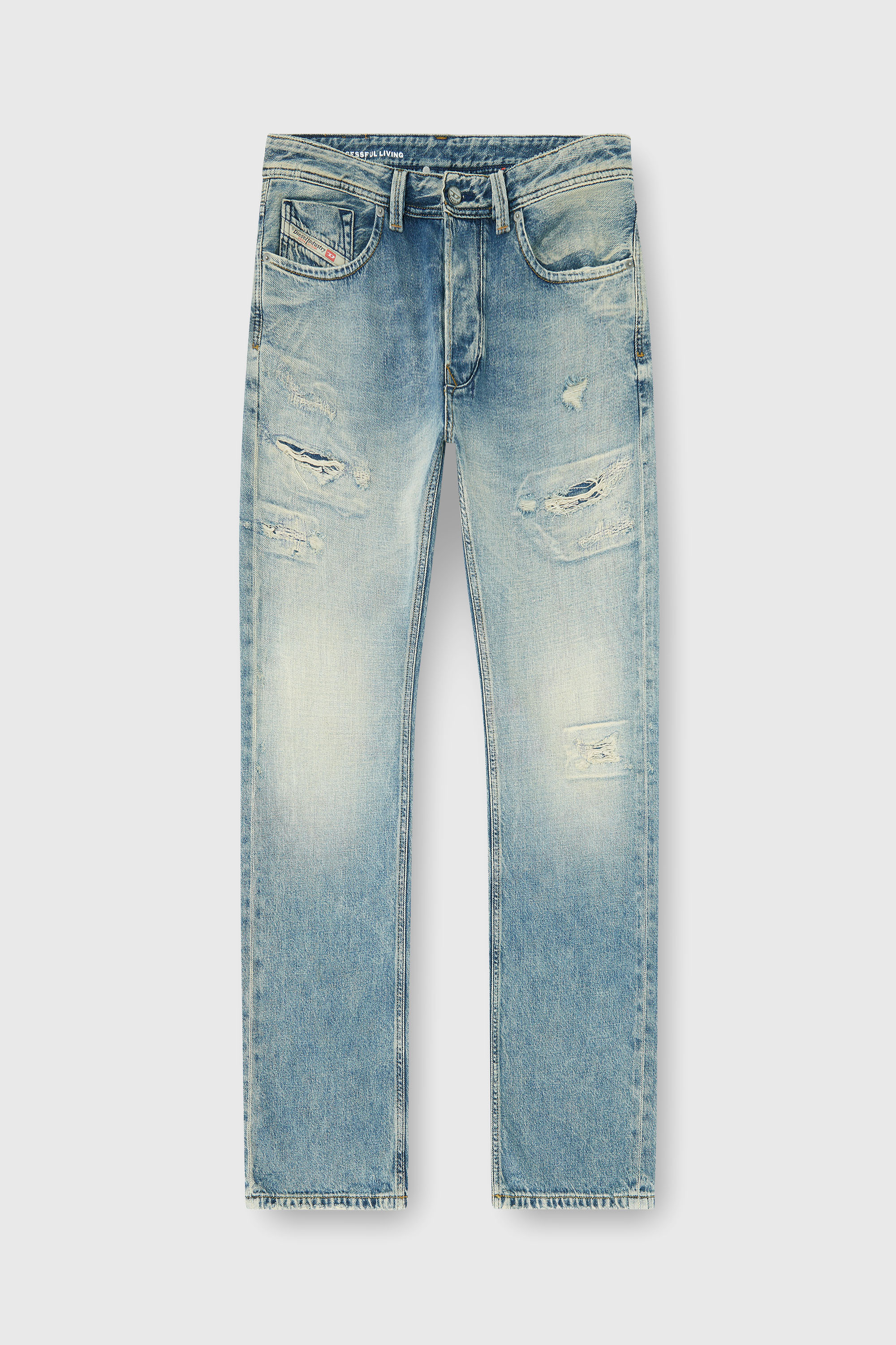 Diesel - Man's Regular Jeans 1985 Larkee 09P62, Medium blue - 2
