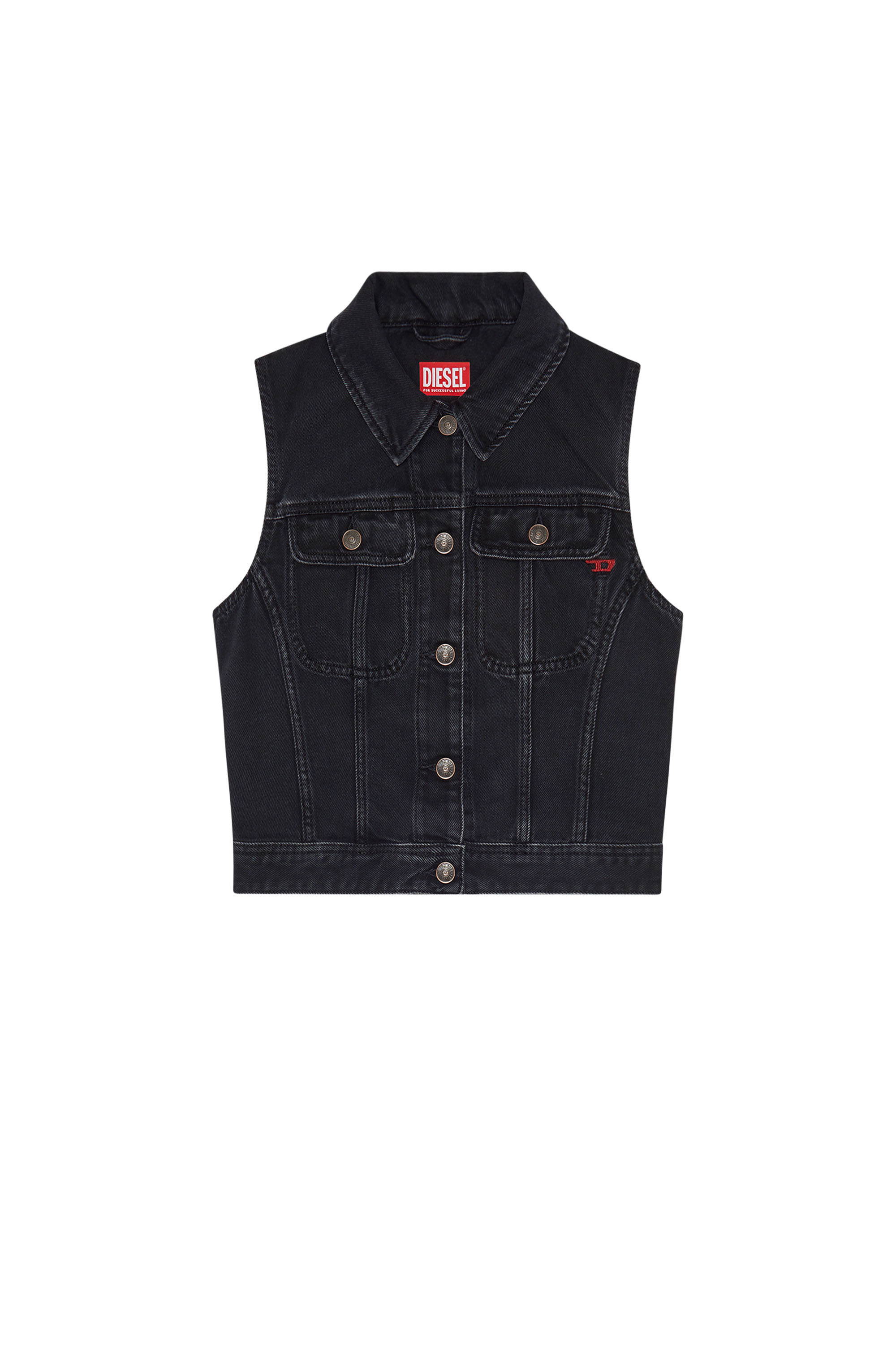 Diesel - DE-SLIMMY-SM, Black/Dark grey - Image 3
