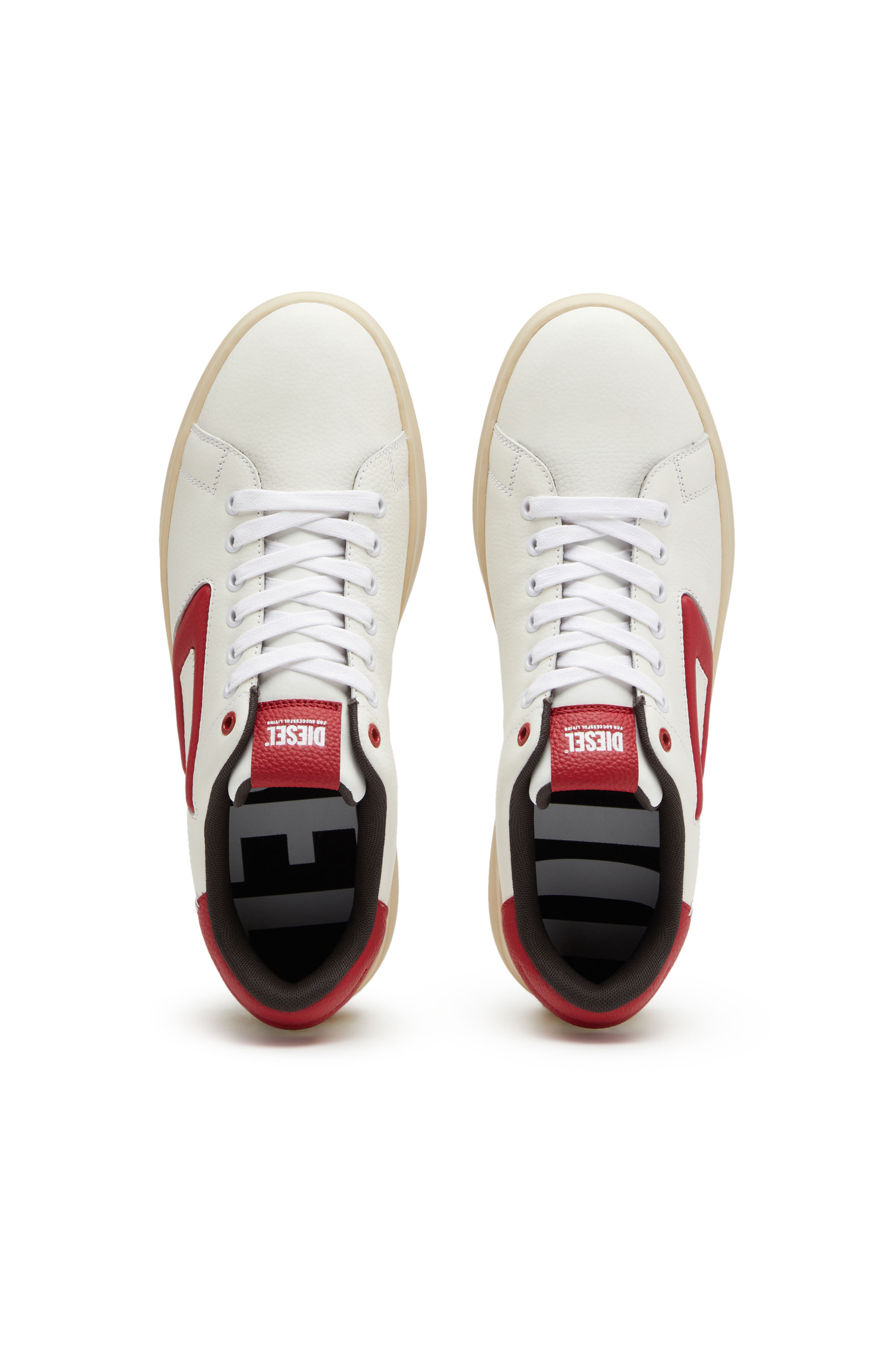 Diesel - S-ATHENE LOW, White/Red - Image 5