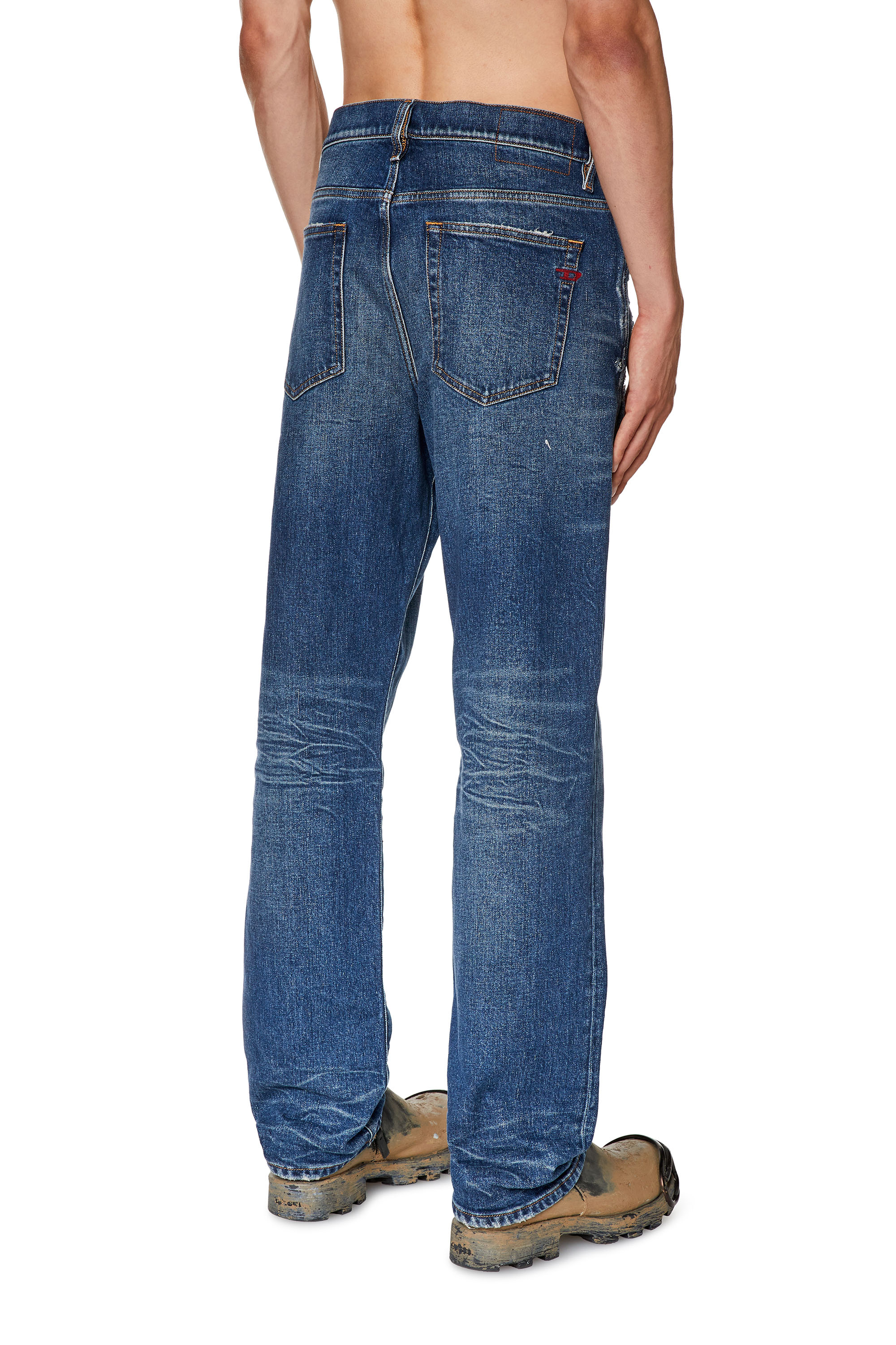 Diesel - Straight Jeans 2020 D-Viker 007Q2, Medium blue - Image 3