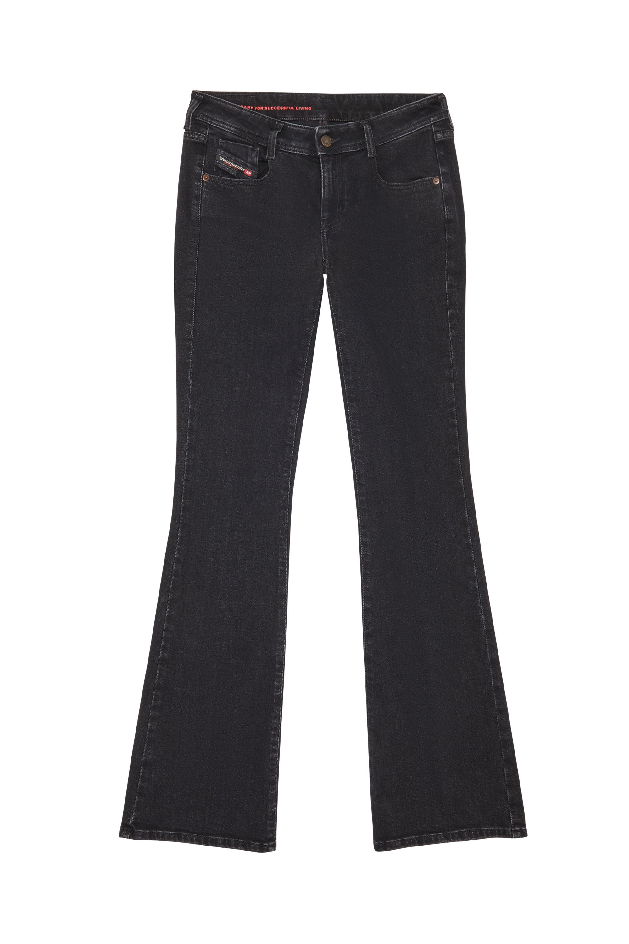 1969 D-Ebbey Z9C25 Bootcut and Flare Jeans, Black/Dark grey