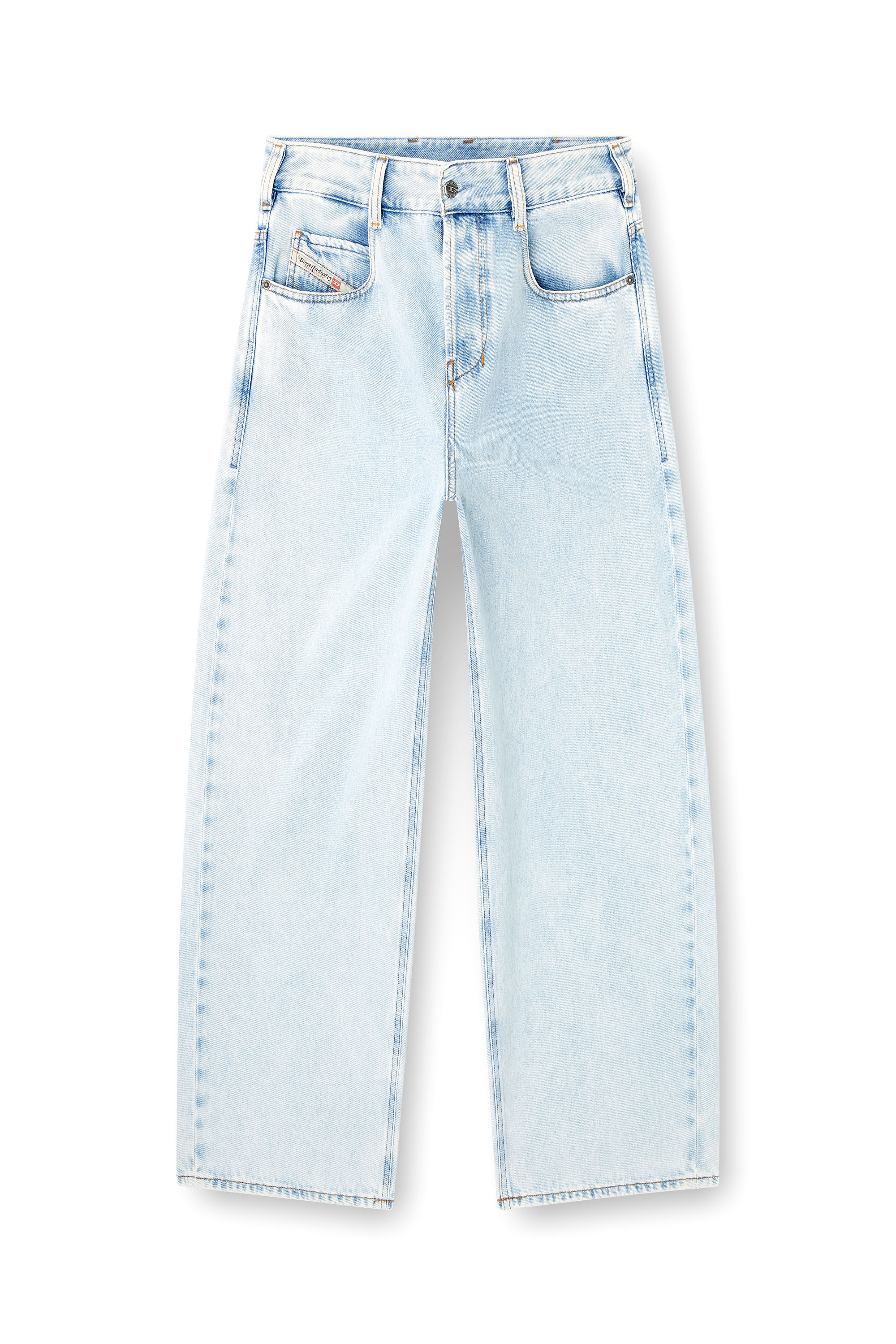 Diesel - Unisex's Relaxed Jeans 1997 D-Enim-M 09M74, Light Blue - 3