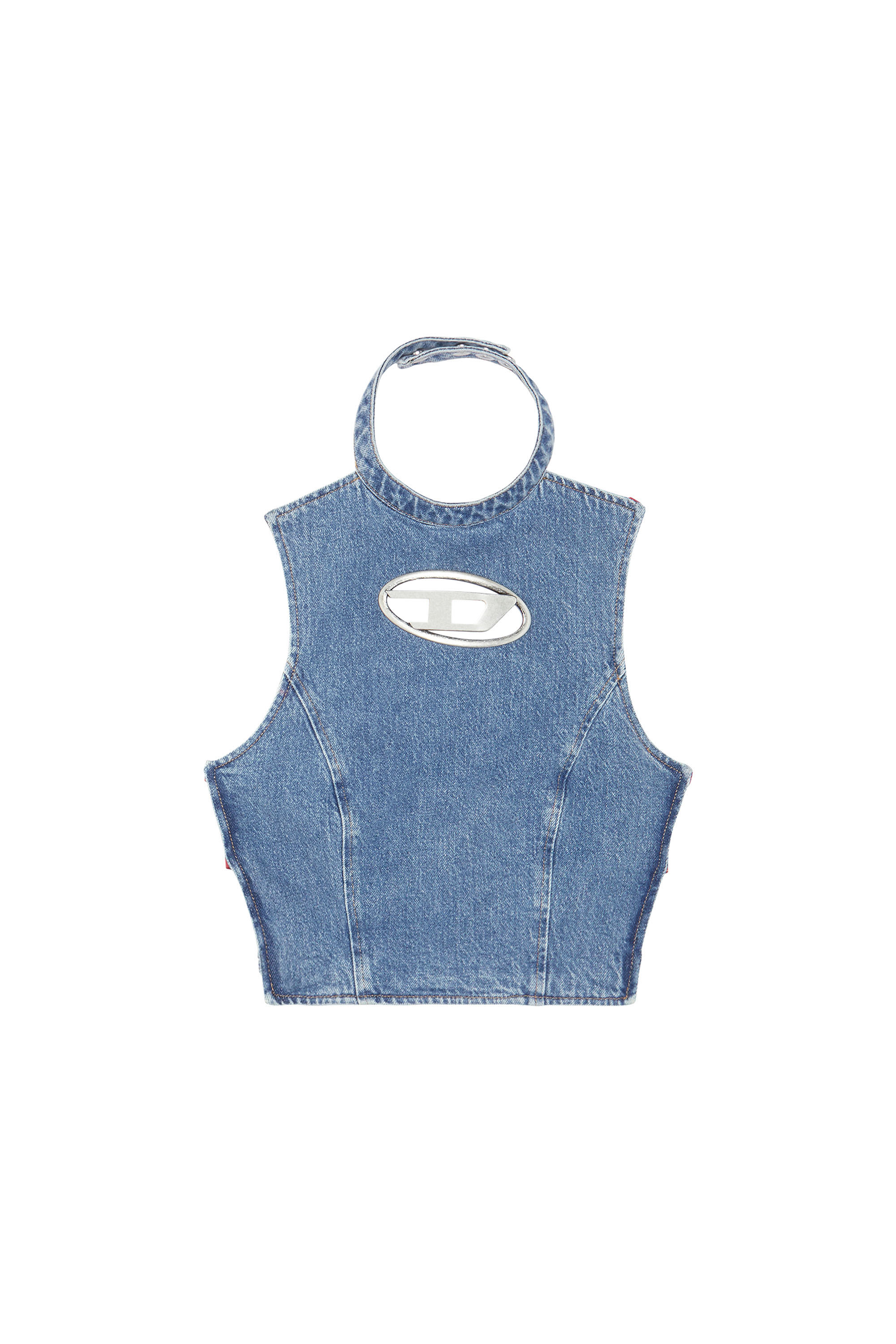 Diesel - DE-THEA-FRINGES, Medium blue - Image 3