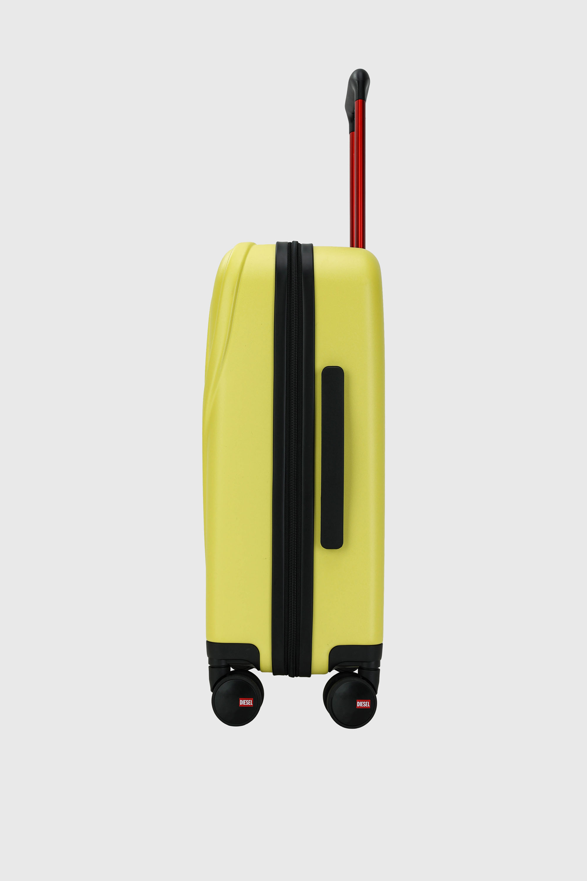 Diesel - LU0043 HARD LUGGAGE - DSL012, Unisex's Oval D suitcase size S in Yellow - 4