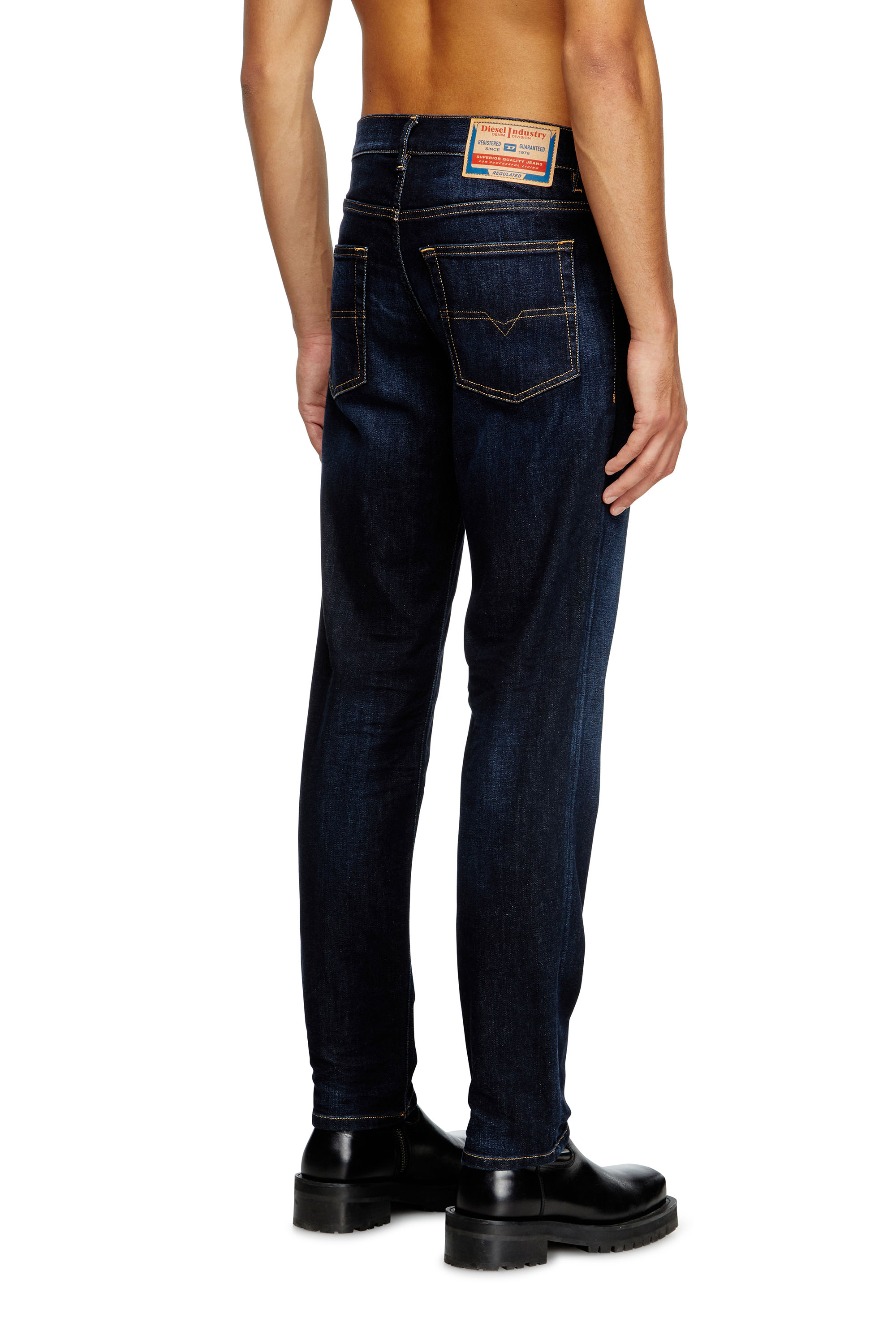 Diesel - Man's Regular Jeans 2023 D-Finitive 009ZS, Dark Blue - 4
