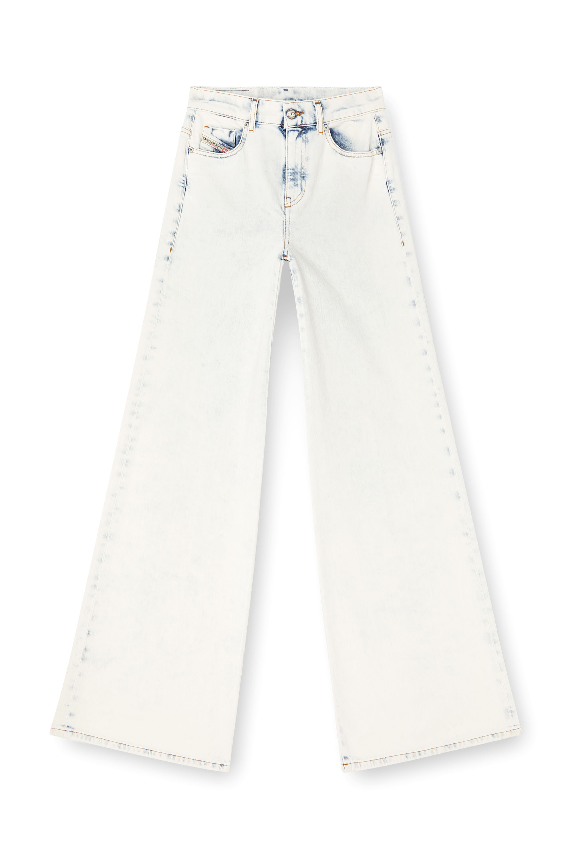 Diesel - Woman's Flare Jeans 1978 D-Akemi 09L33, Light Blue - 3