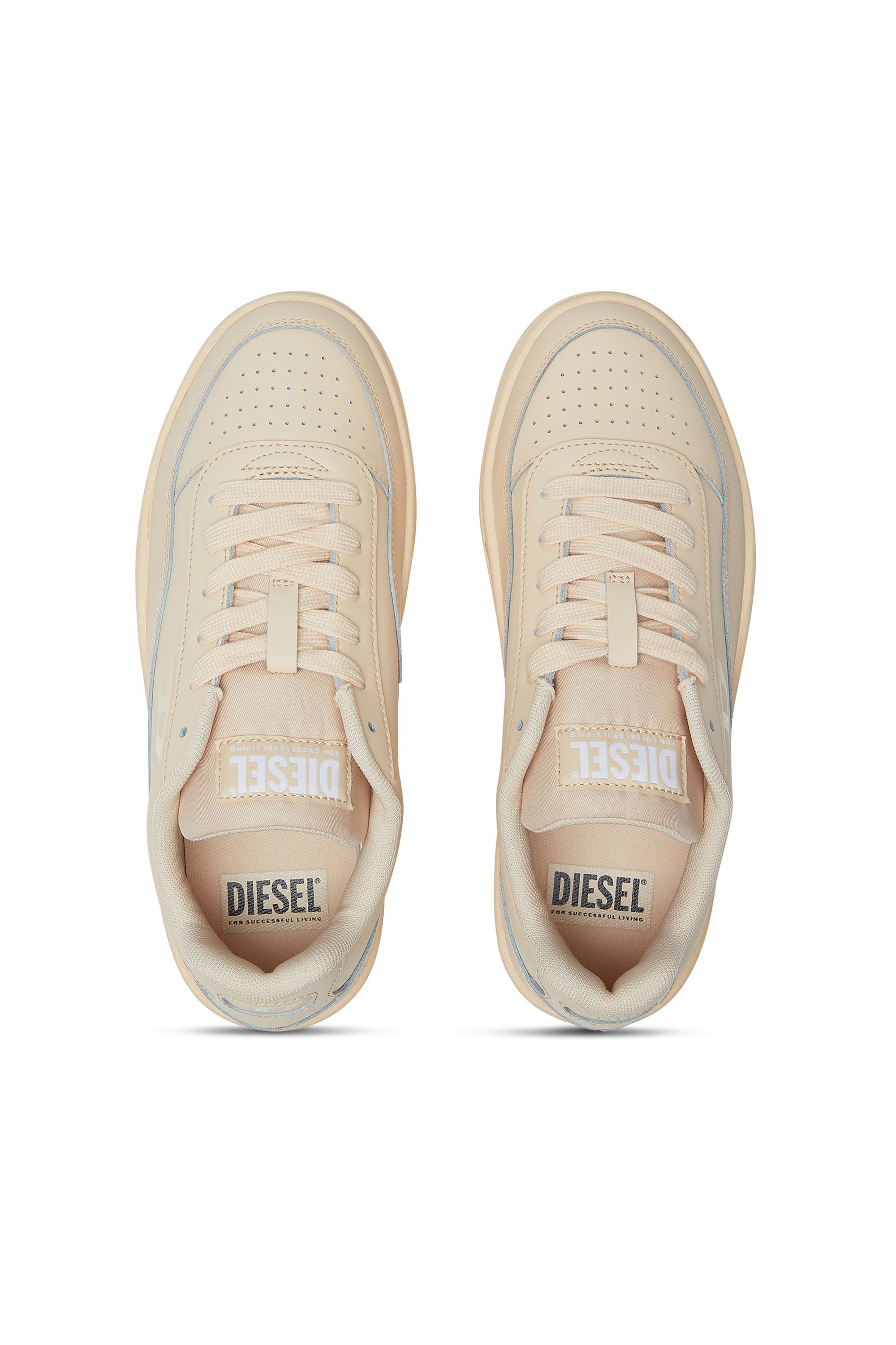 Diesel - S-TRACKER-D LOW W, Woman's S-Tracker-D-Low top sneaker in Light Brown - 5