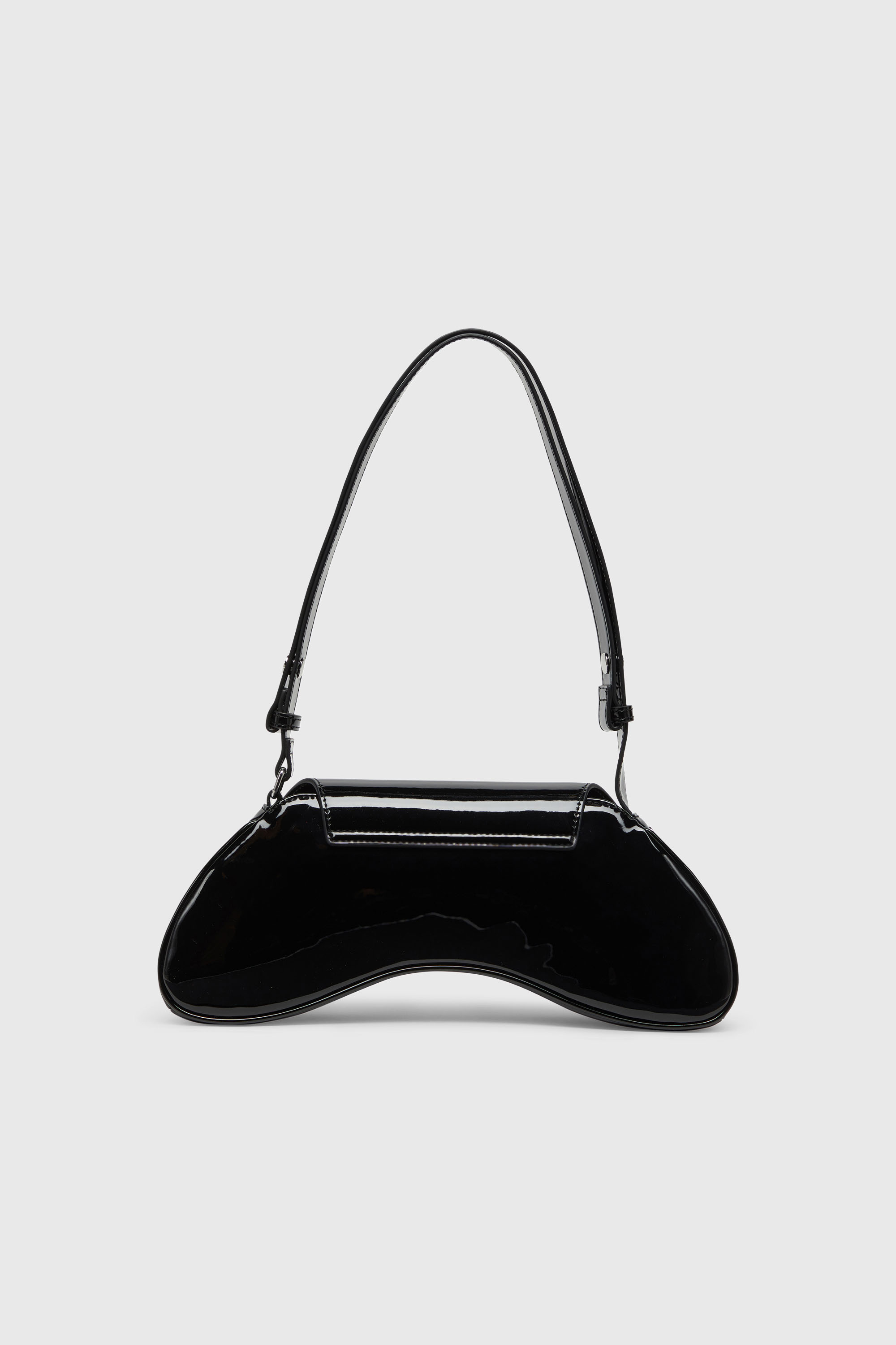 Diesel - PLAY CROSSBODY, Woman's Play-Glossy crossbody bag in Black - 2