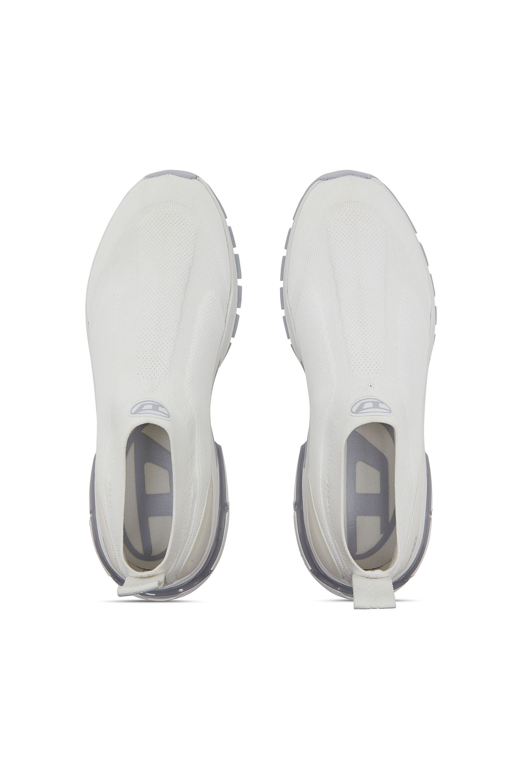 Diesel - S-PRO-V-DENSE-SOCKS, Man's Pro-V-Dense-Slip-on knit sock sneakers in White - 4