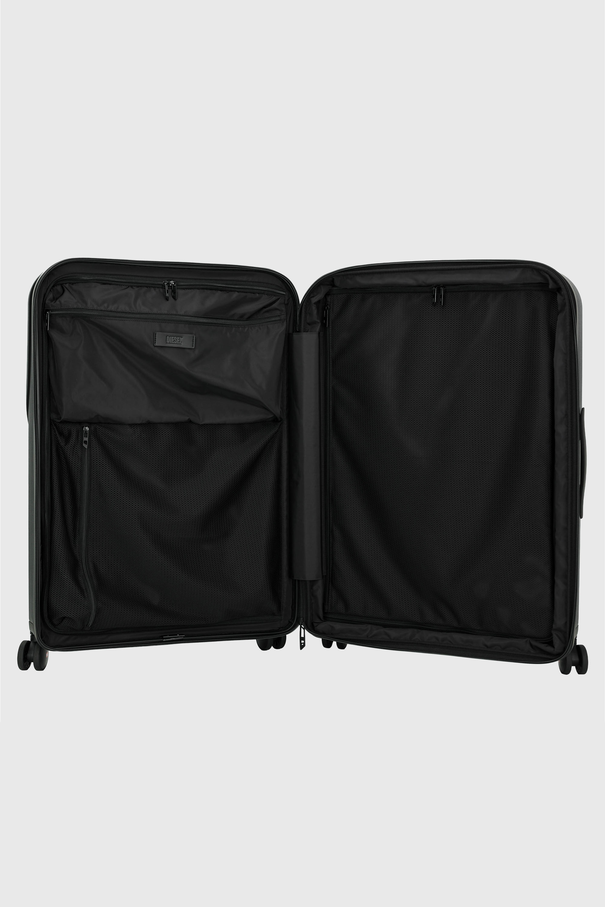 Diesel - LU0043 HARD LUGGAGE - DSL012, Unisex's Oval D suitcase size L in Black - 3