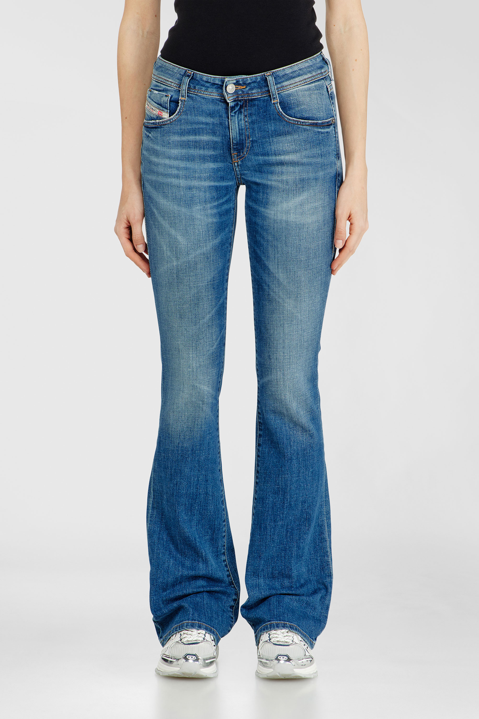 Diesel - Woman's Bootcut Jeans 1969 D-Ebbey 09J33, Medium blue - 4