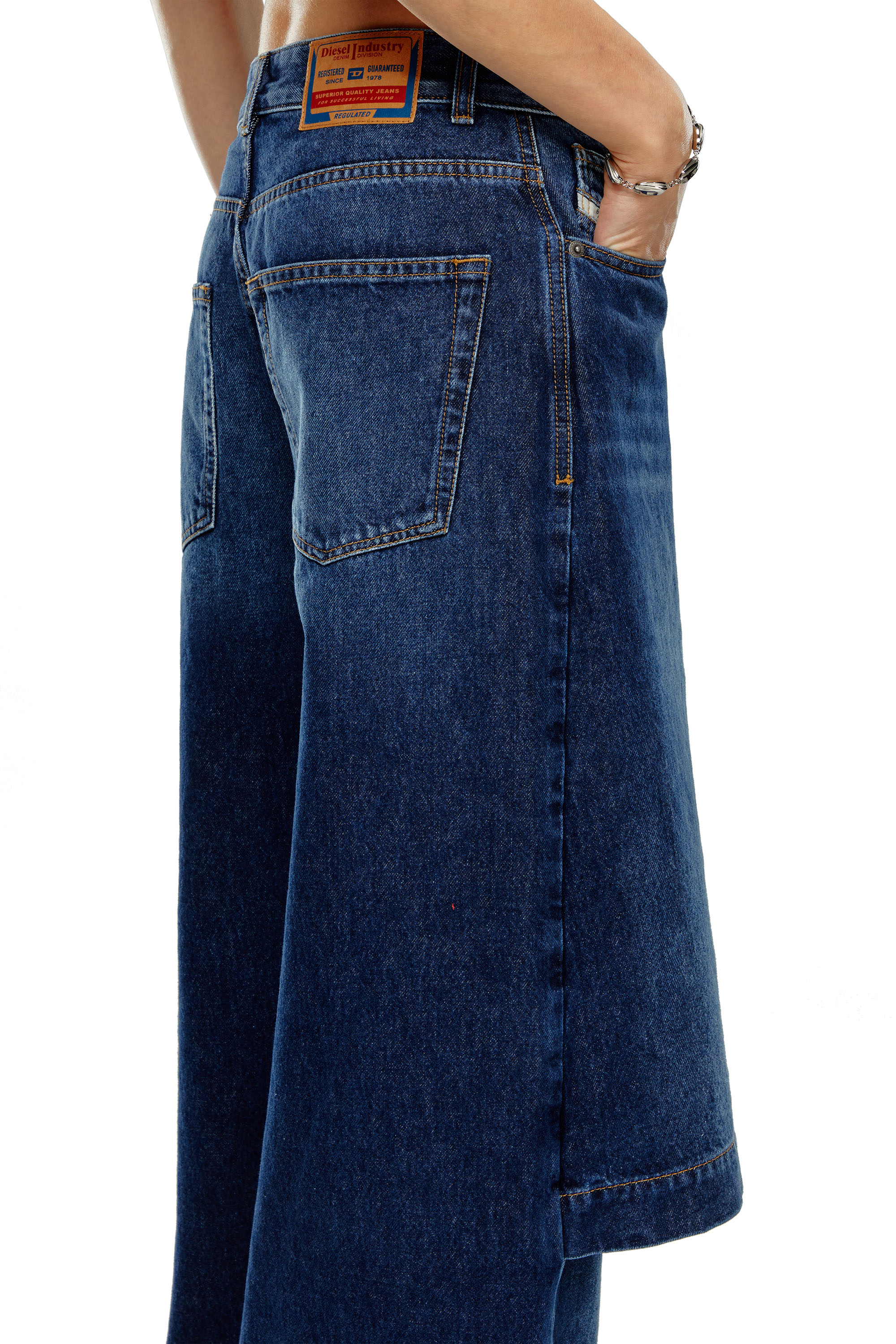 Diesel - Straight Jeans D-Syren 0DBCF, Dark Blue - Image 3
