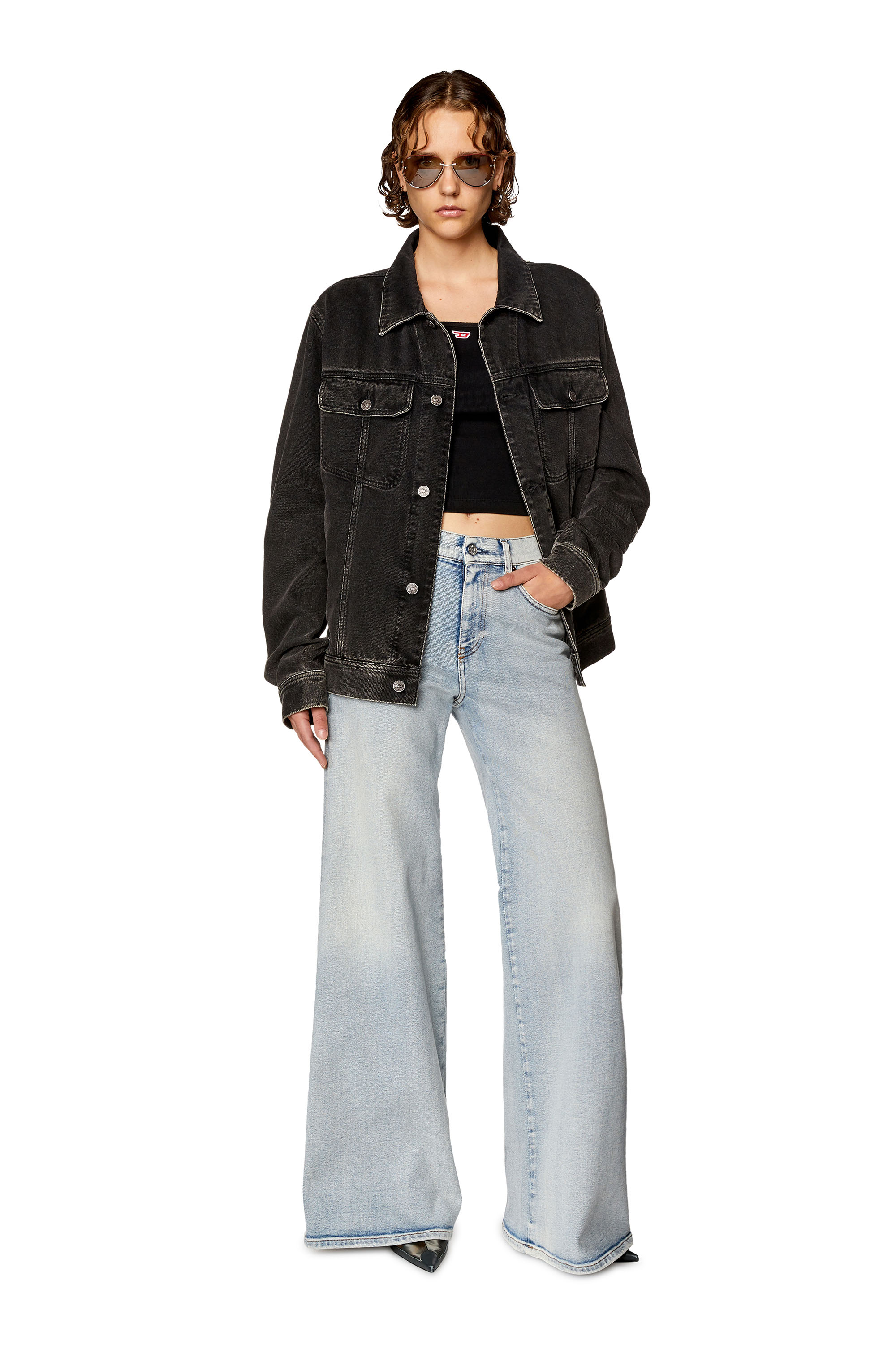 Diesel - Bootcut and Flare Jeans 1978 D-Akemi 9C08L, Light Blue - Image 2