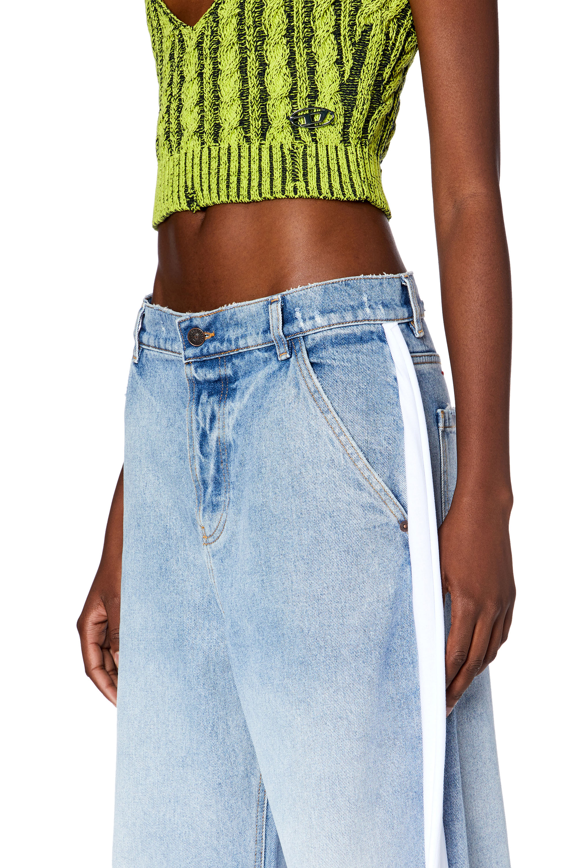 Diesel - Straight Jeans 1996 D-Sire 0EMAG, Light Blue - Image 3