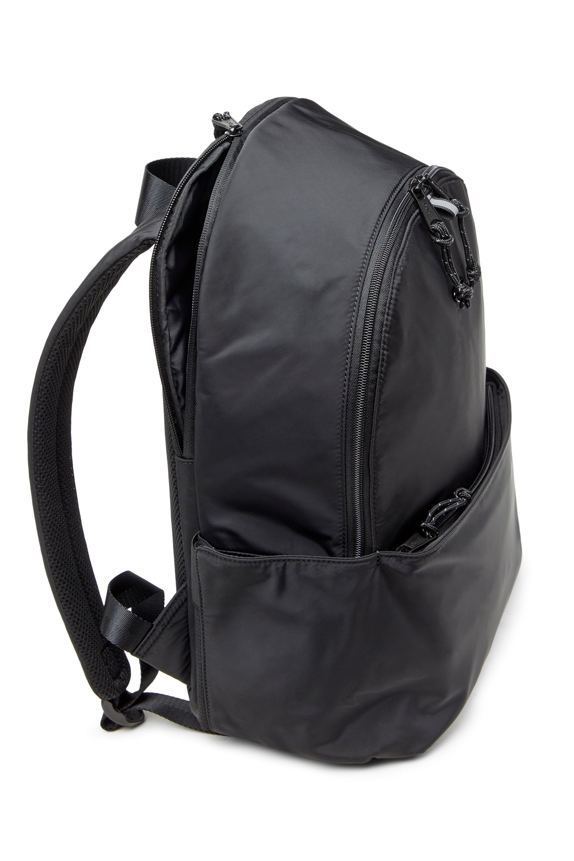 Diesel - D-PACK BACKPACK X, Man's D-Pack-Backpack in satin-touch fabric in Black - 5