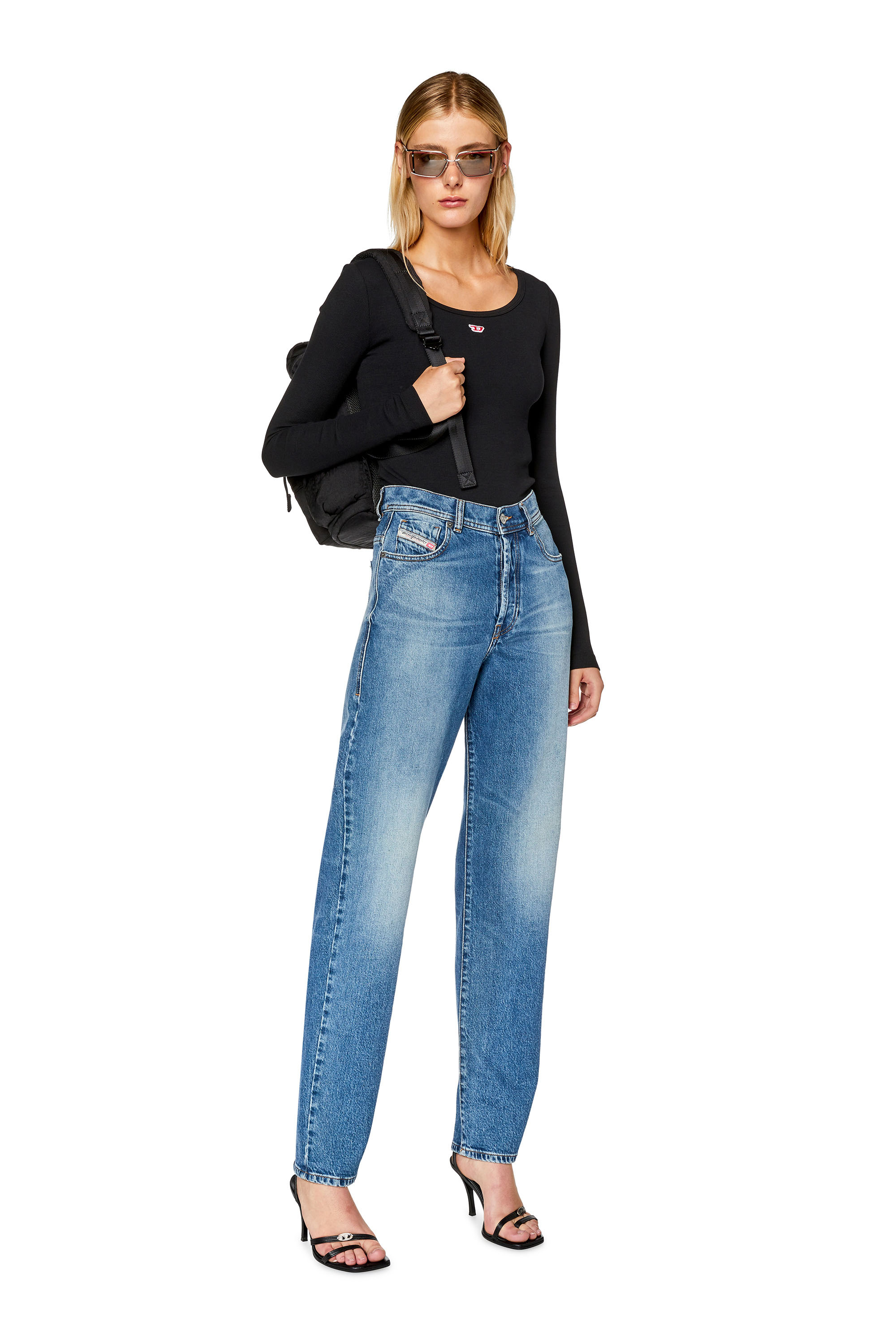 Diesel - Straight Jeans 1956 D-Tulip 007P9, Medium blue - Image 1