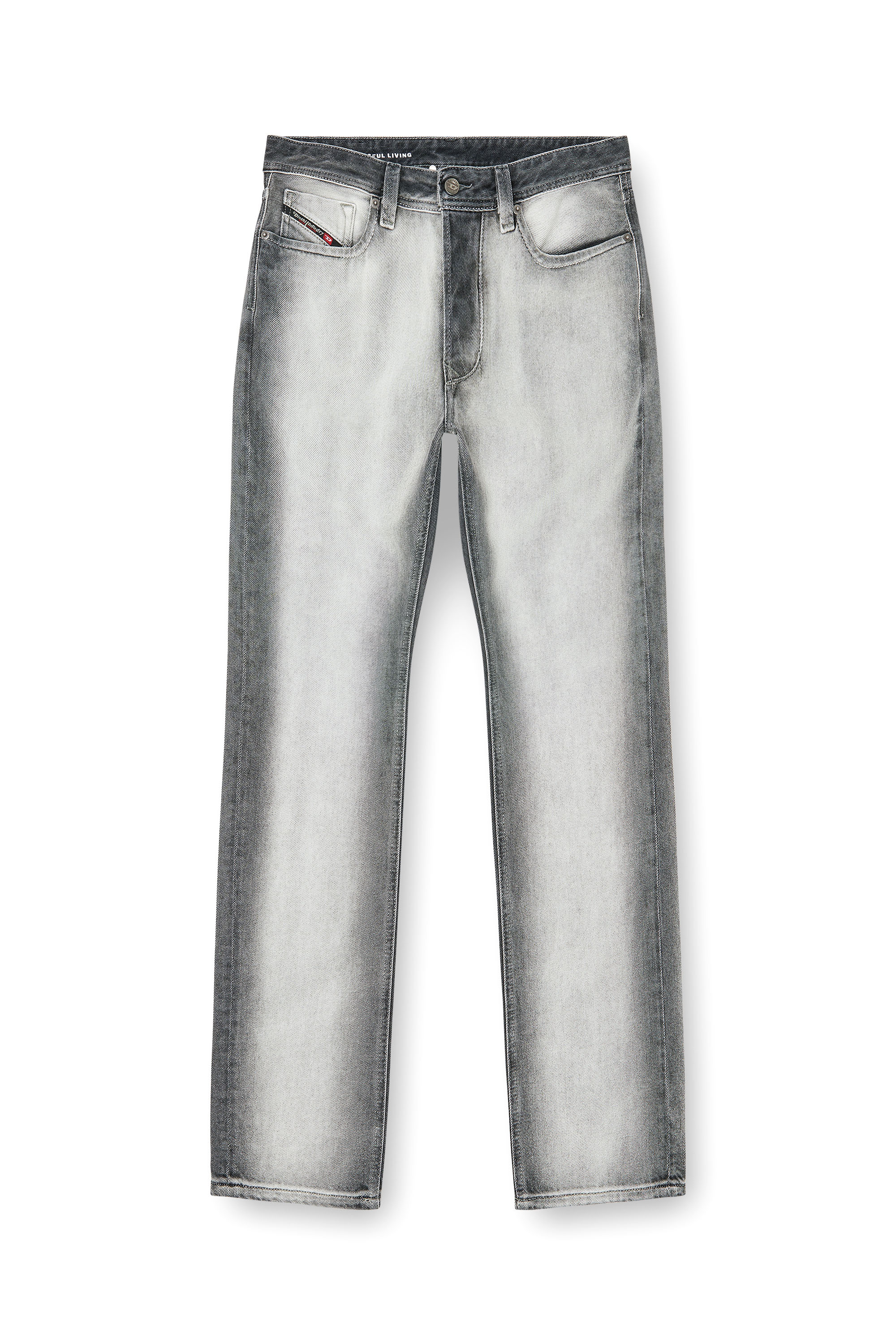 Diesel - Man's Regular Jeans 1985 Larkee 09P28, Dark grey - 3