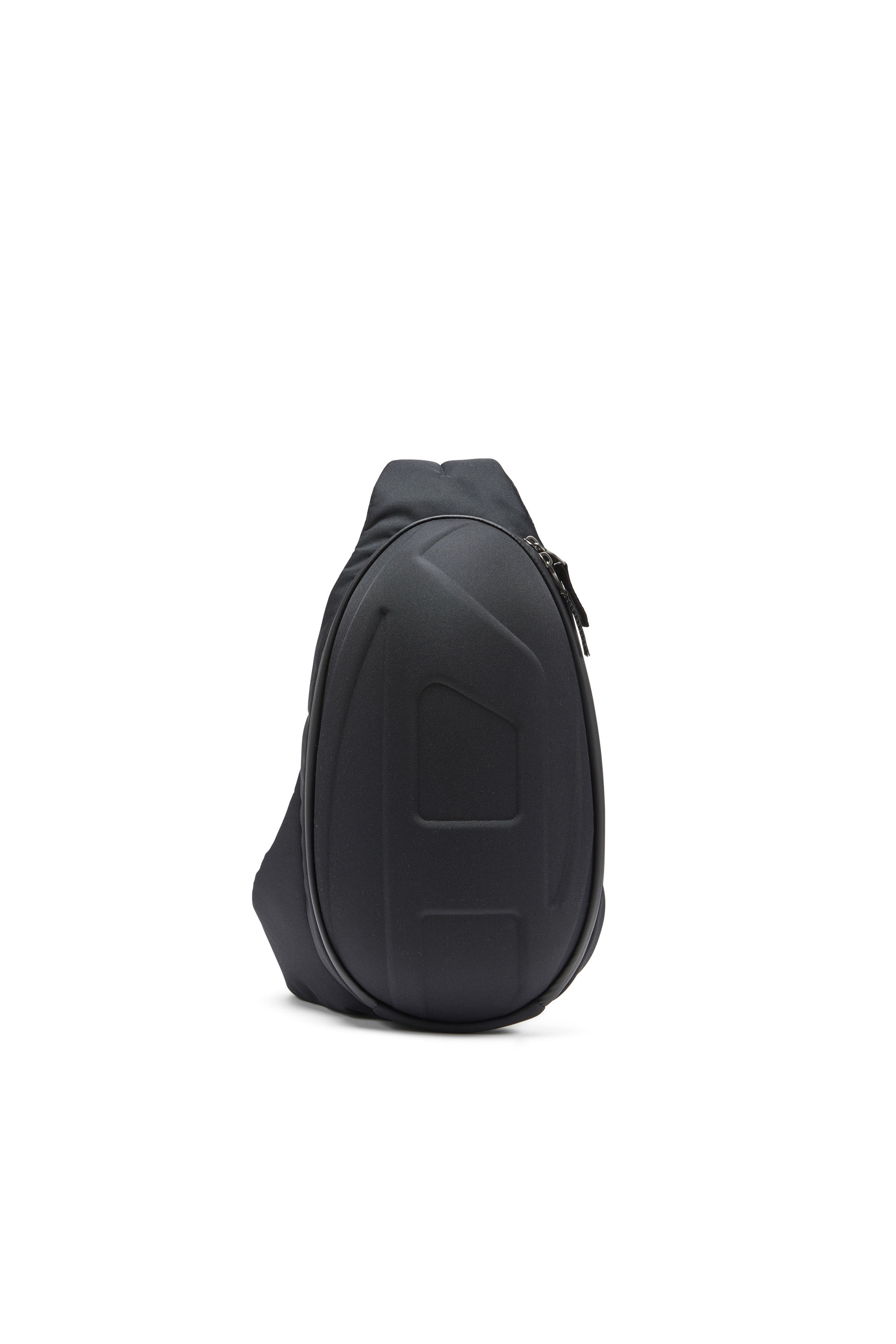 Diesel - 1DR-POD SLING BAG, Man 1DR-Pod-Hard shell sling bag in Black - Image 1