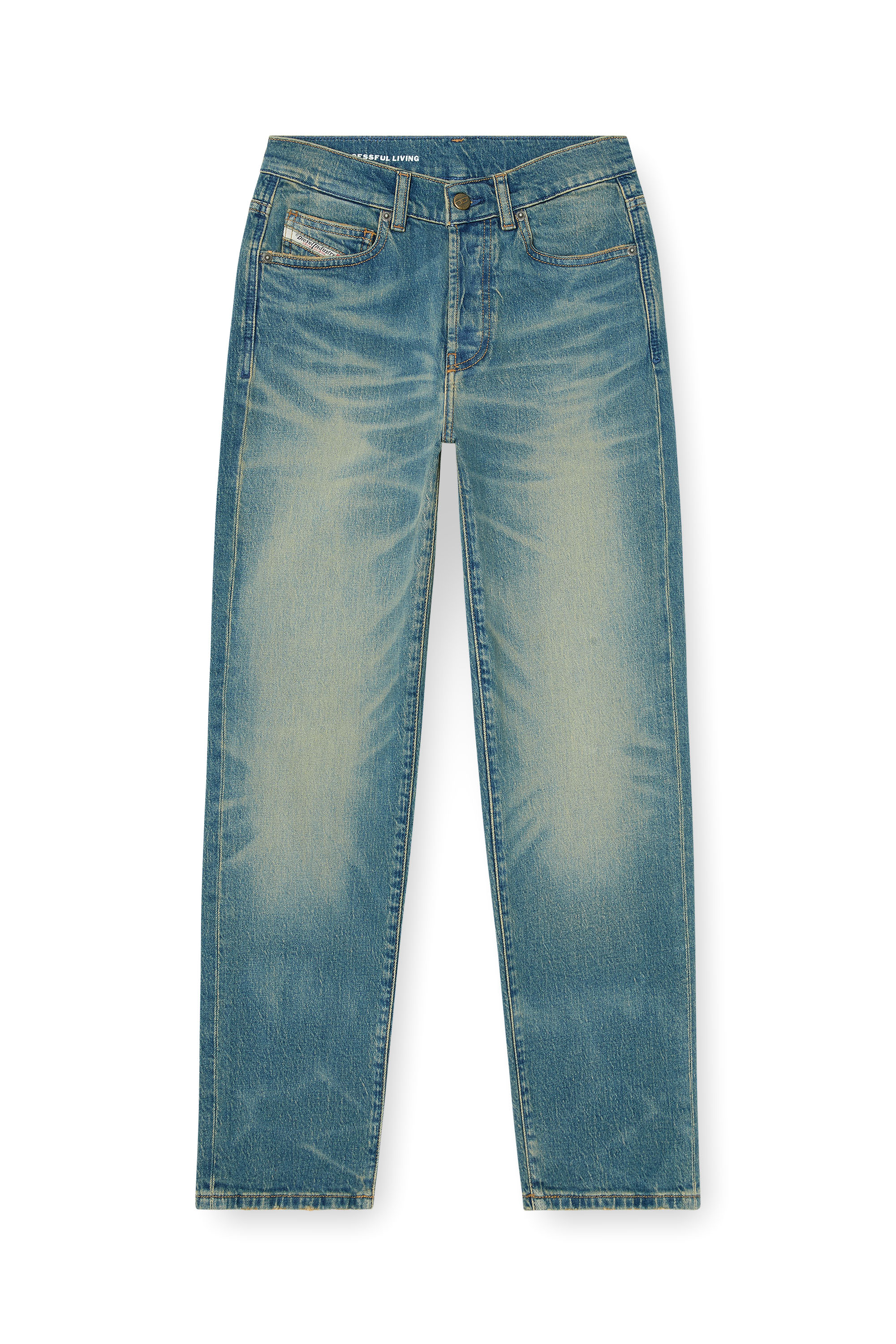 Diesel - Woman's Regular Jeans 1981 D-Went 0KBBP, Medium blue - 3
