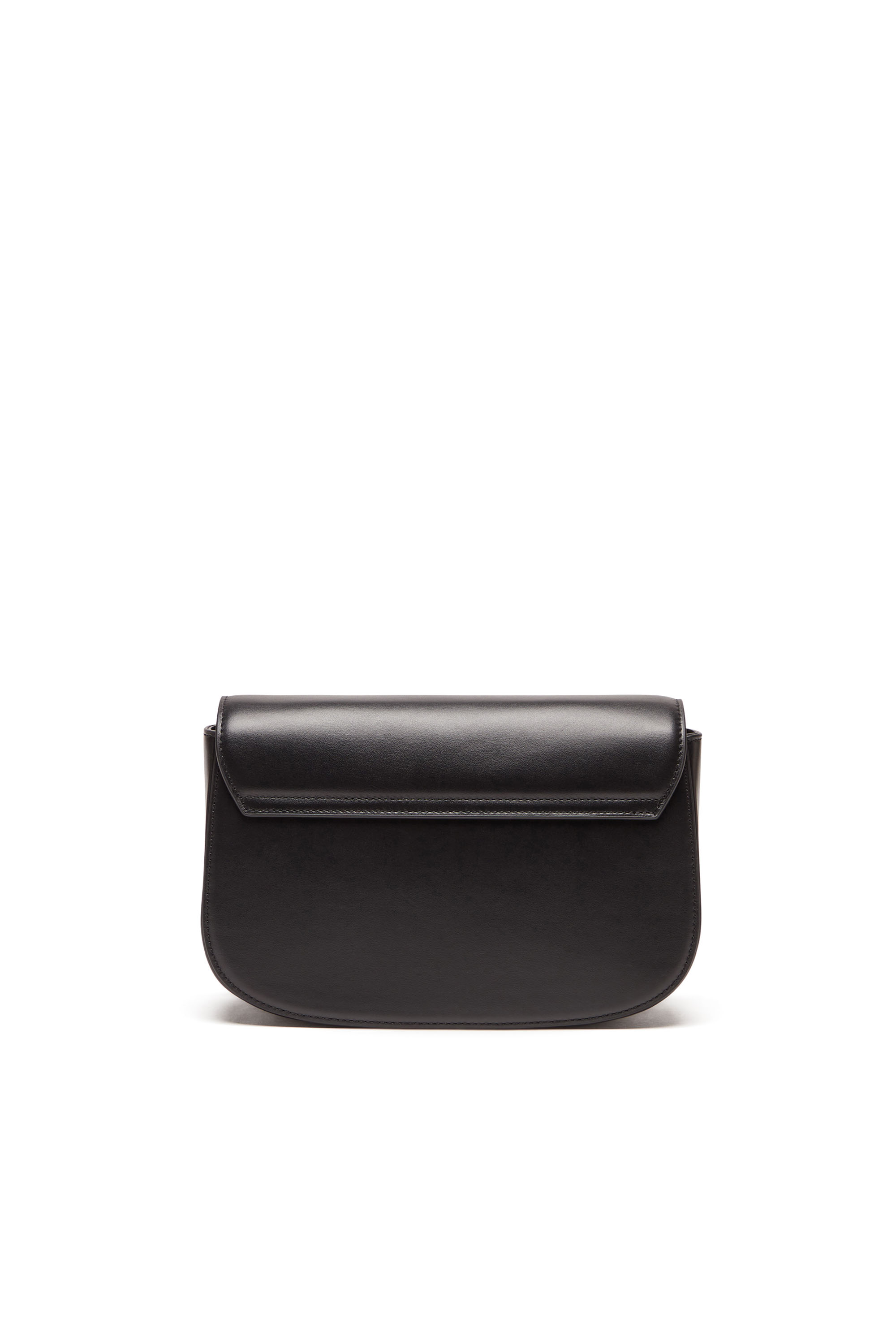 Diesel - 1DR M, Woman's 1DR M-Iconic medium shoulder bag in leather in Black - 2