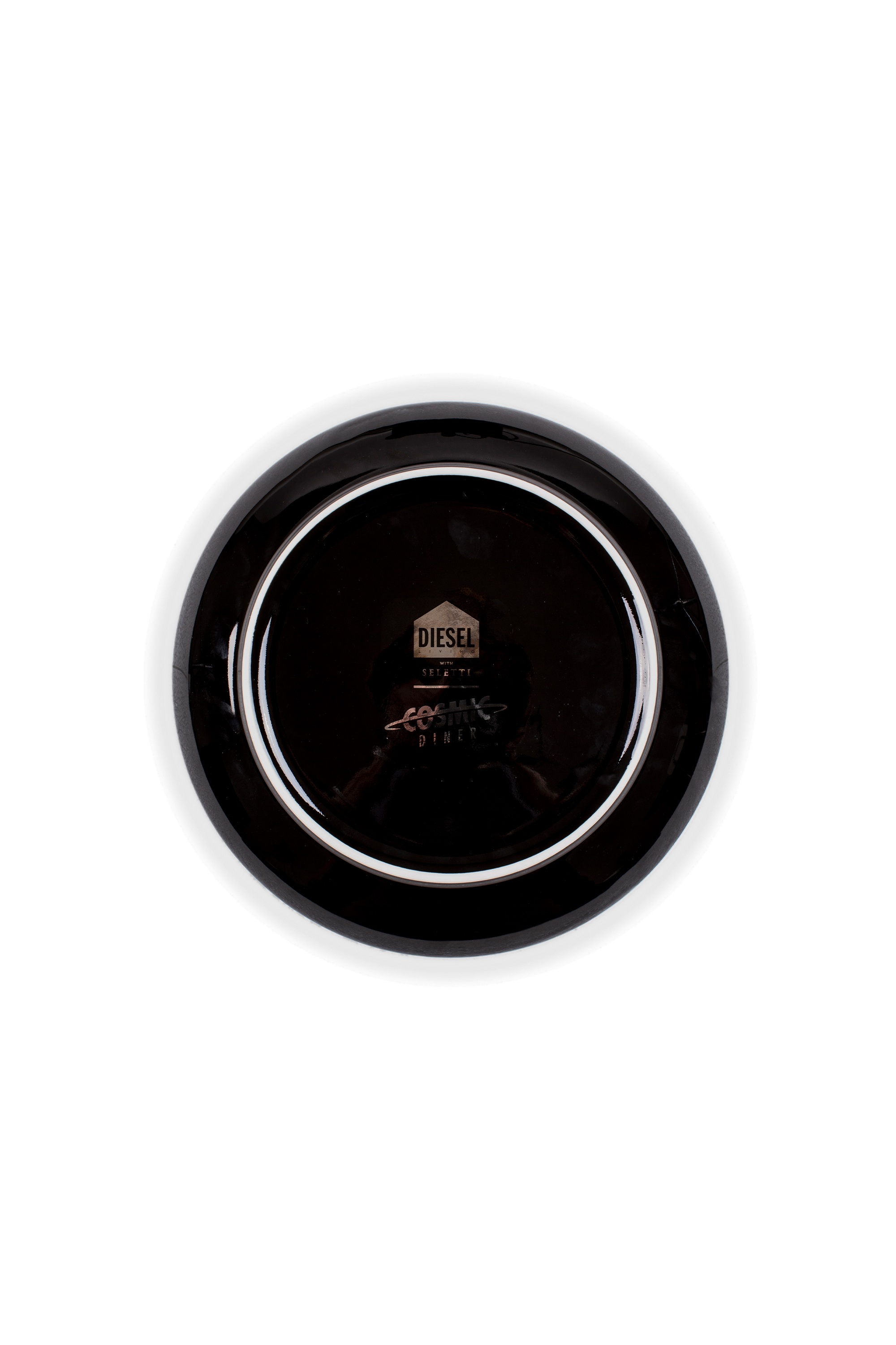 Diesel - 10834 COSMIC DINER, Unisex's Porcelain plate "Cosmic diner"  - Earth Asia in Blue - 2