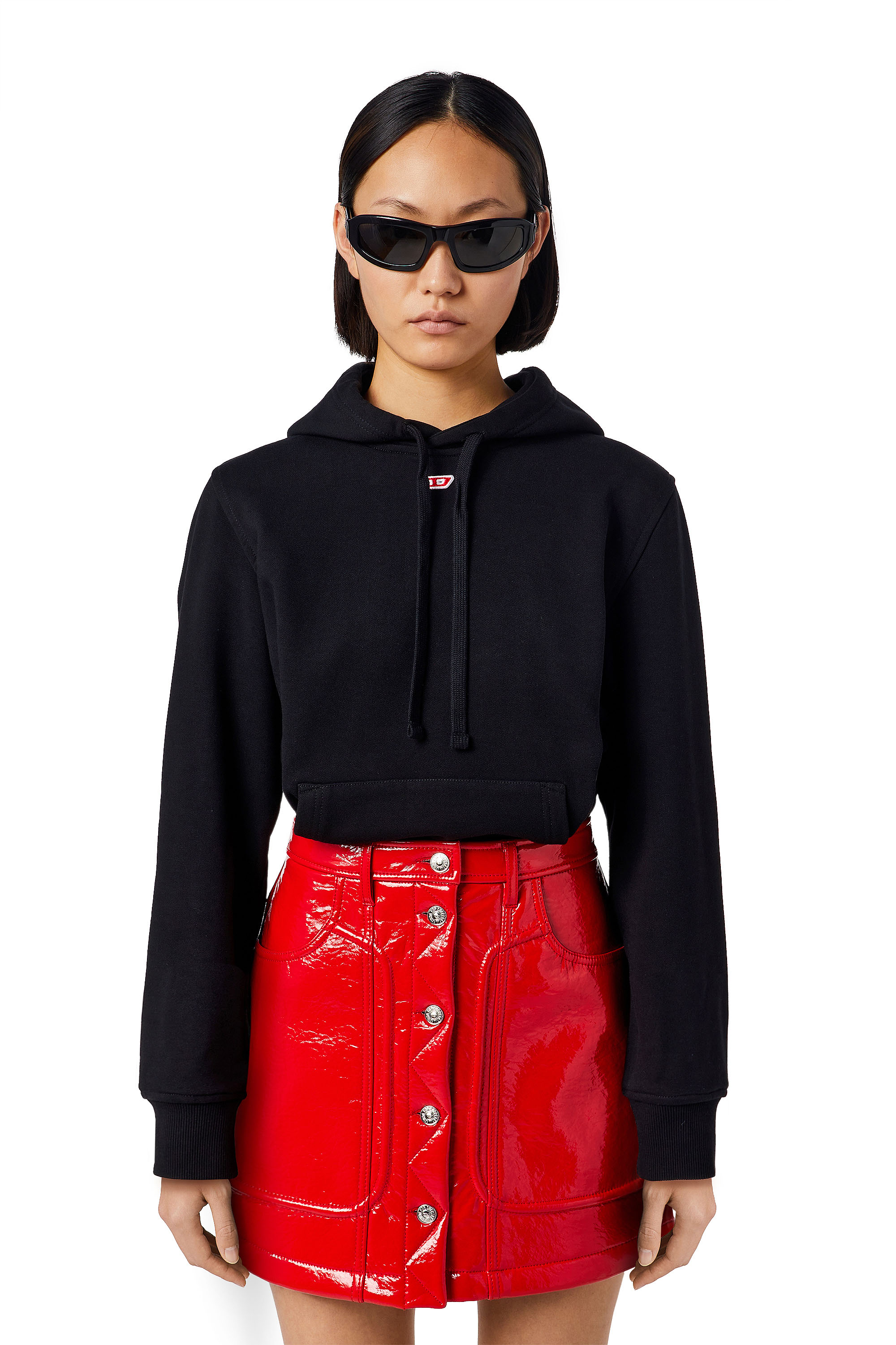 Diesel - S-GINN-HOOD-D, Black - Image 1