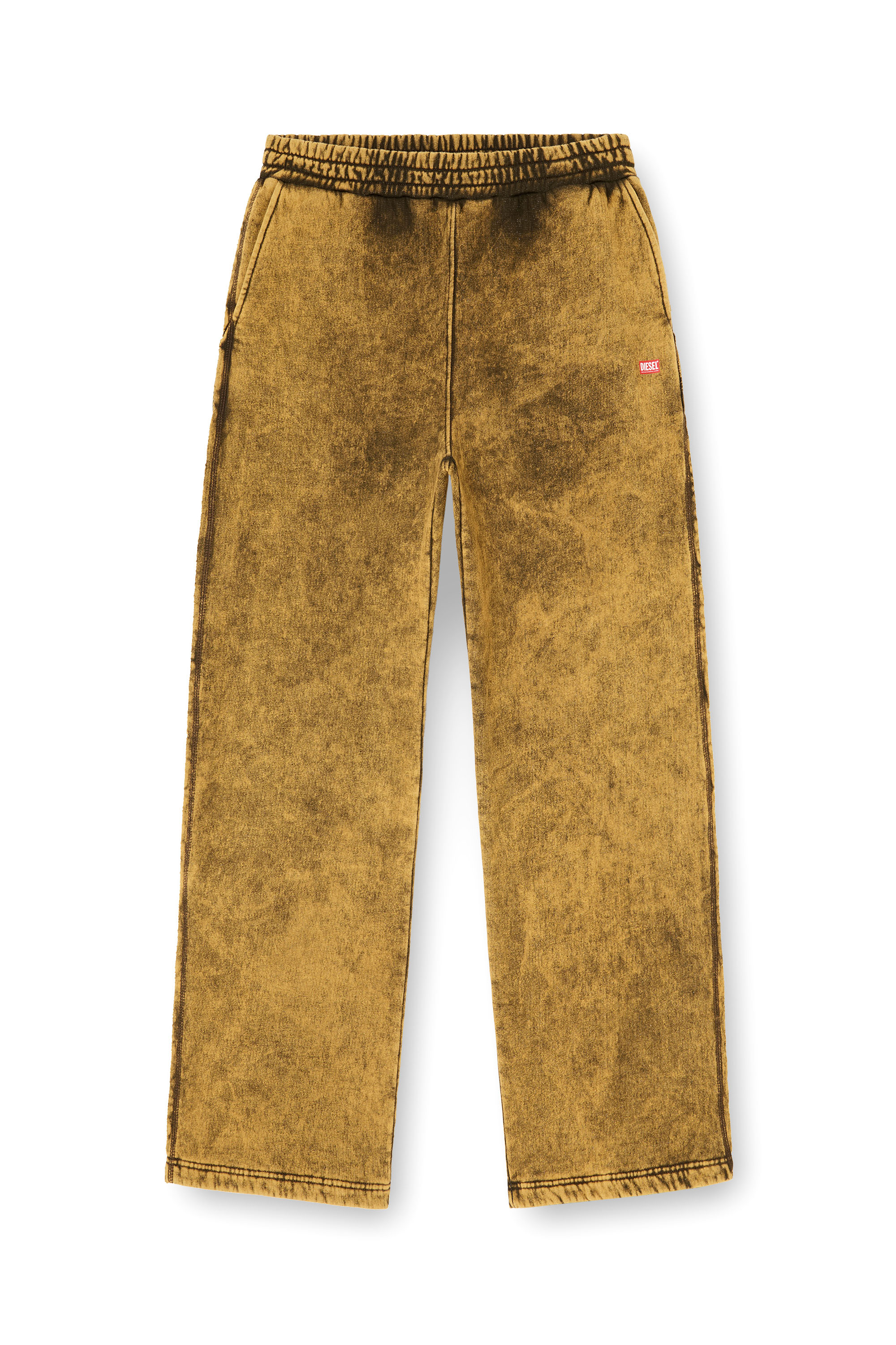 Diesel - P-MARTAINS-RAW, Man's Acid-wash sweatpants with raw edges in null - 2