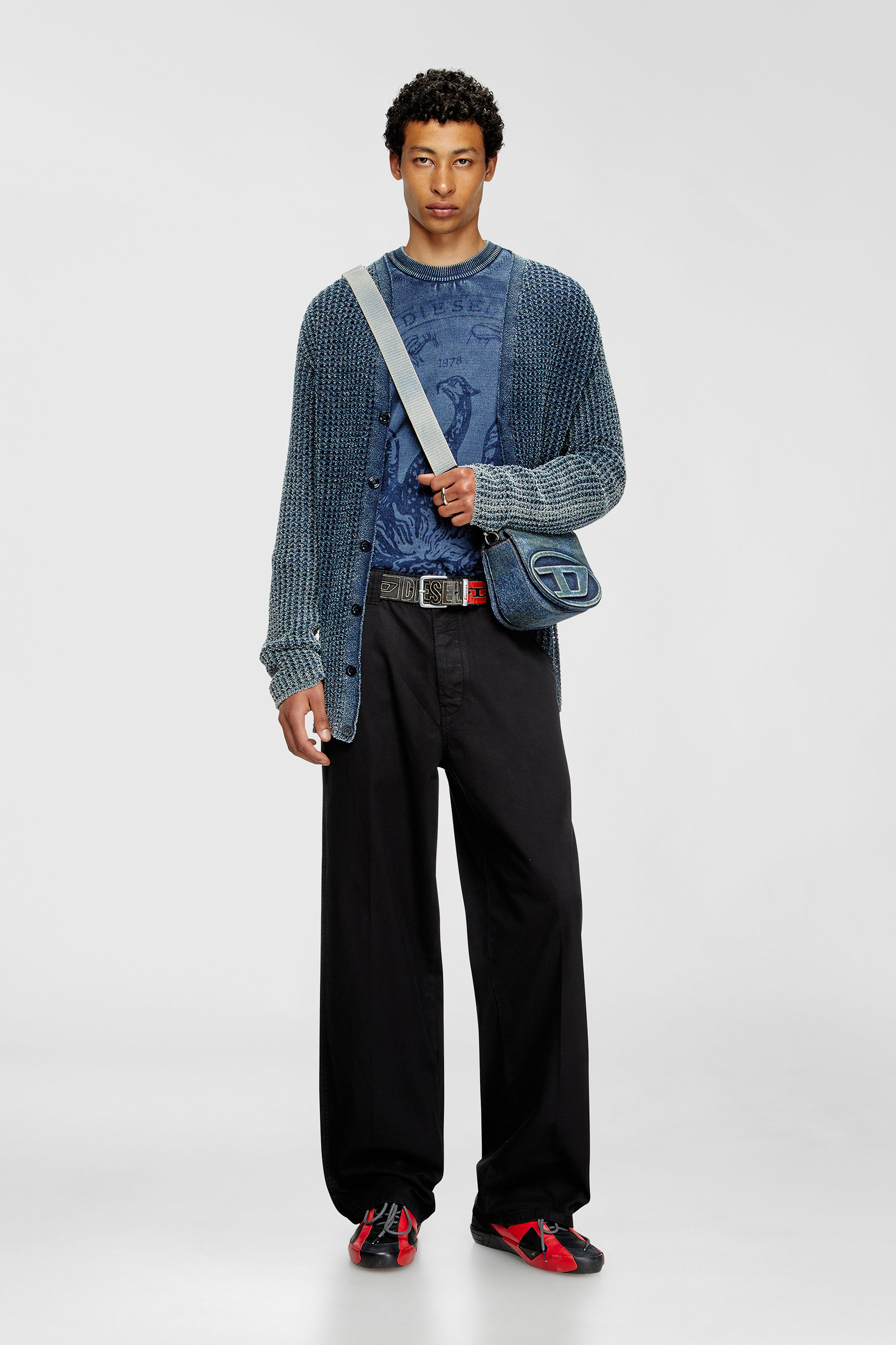 Diesel - P-HANT-CHINO, Man's Chino pants in Black - 1