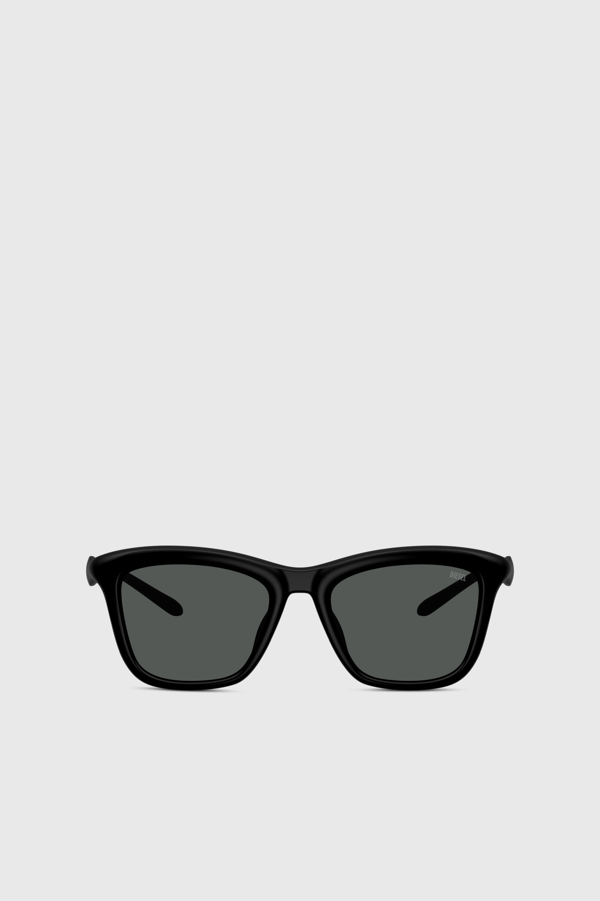 Diesel - 0DL3008U, Unisex's Square sunglasses in Black - 1