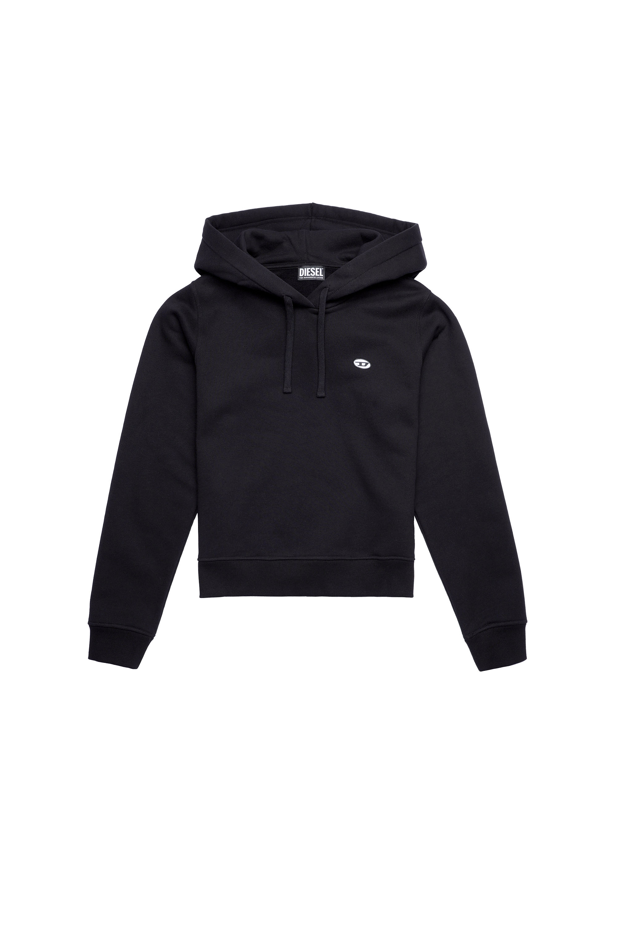 Diesel - F-REGGY-HOOD-DOVAL-PJ, Black - Image 3