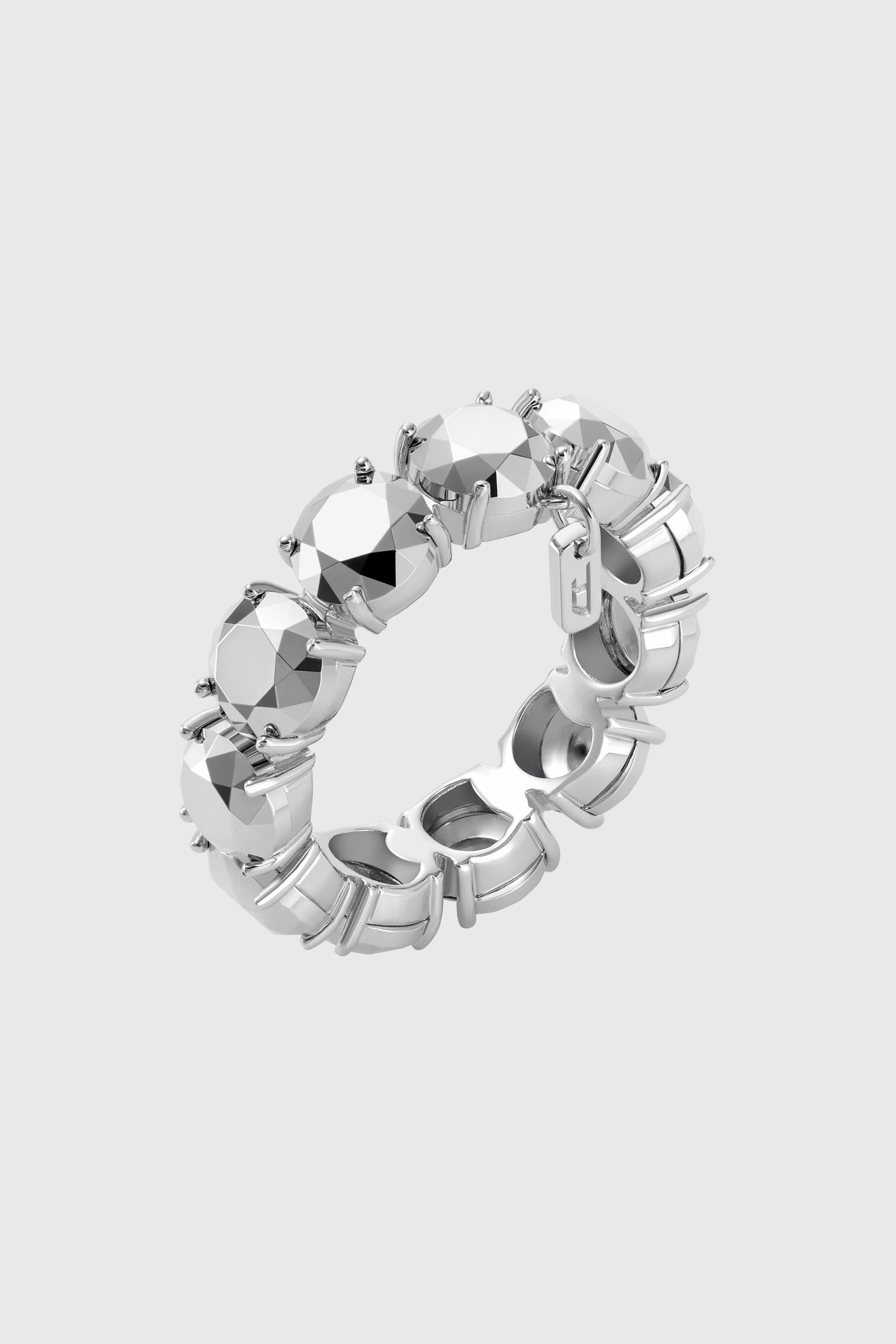 Diesel - DL1359040 STERLING SILVER JEWEL, Unisex's Sterling Silver Band Ring in Silver - 1