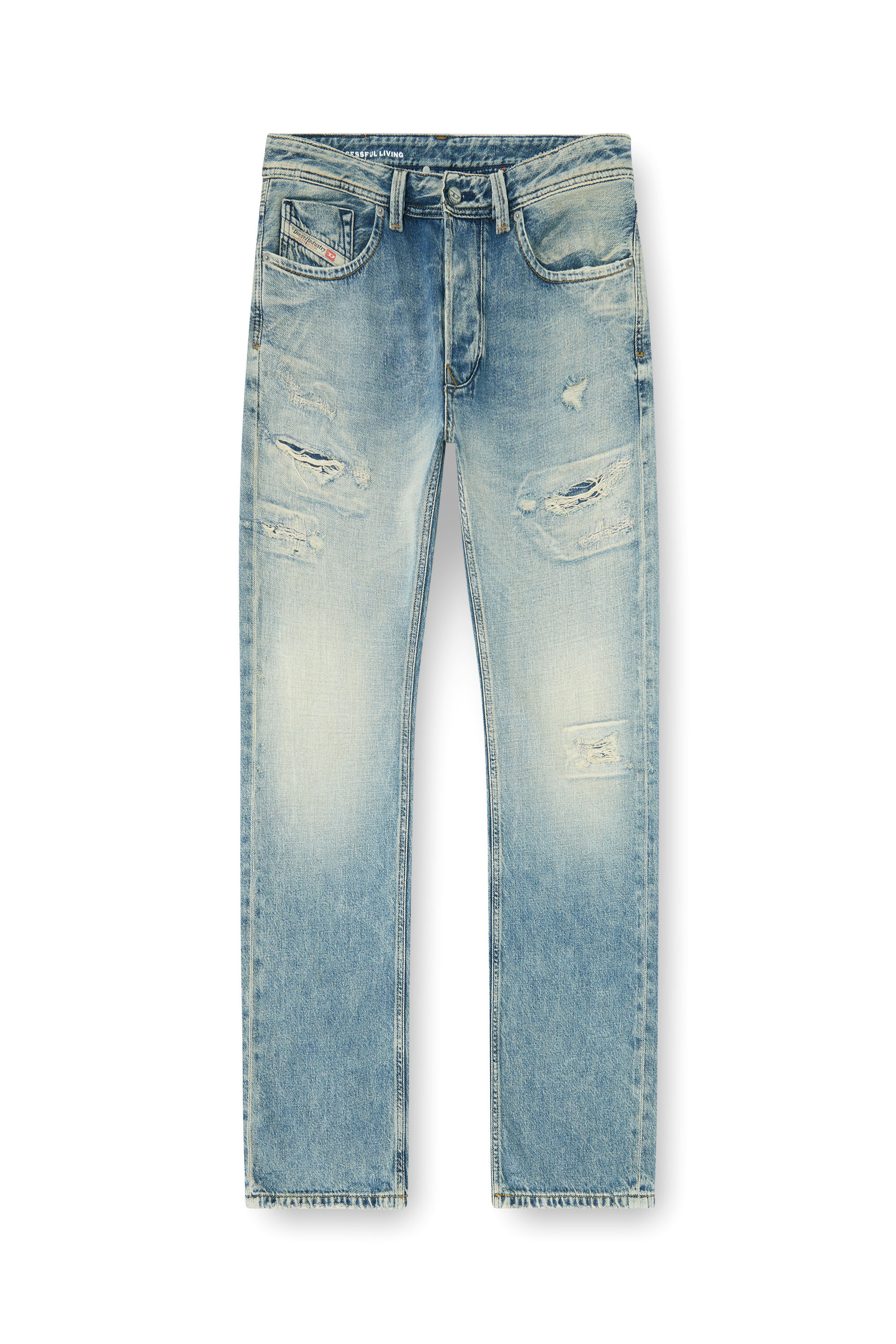 Diesel - Man's Regular Jeans 1985 Larkee 09P62, Medium blue - 2