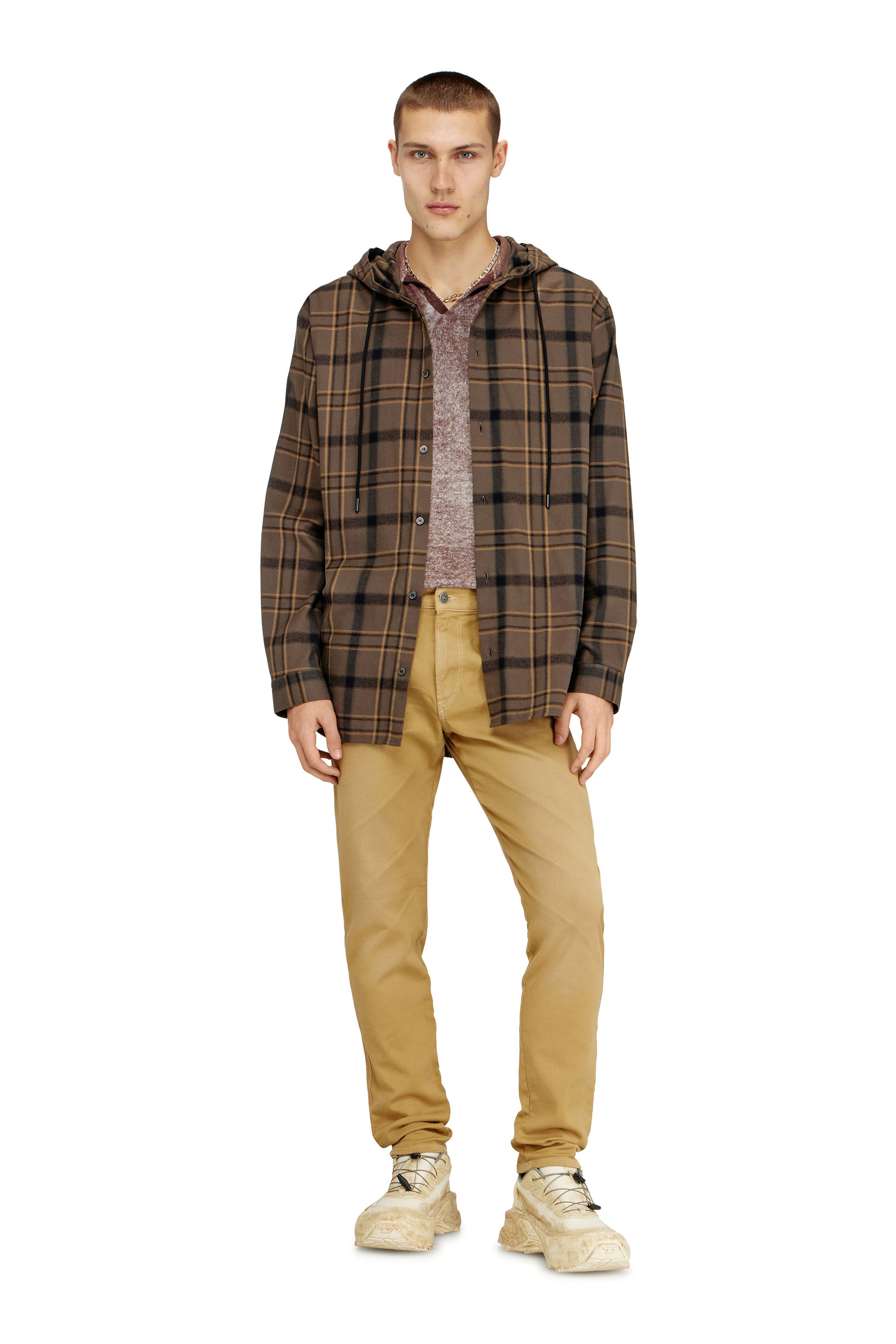 Diesel - Man's Slim 2062 D-Strukt Joggjeans&reg; 0670M, Beige - 2