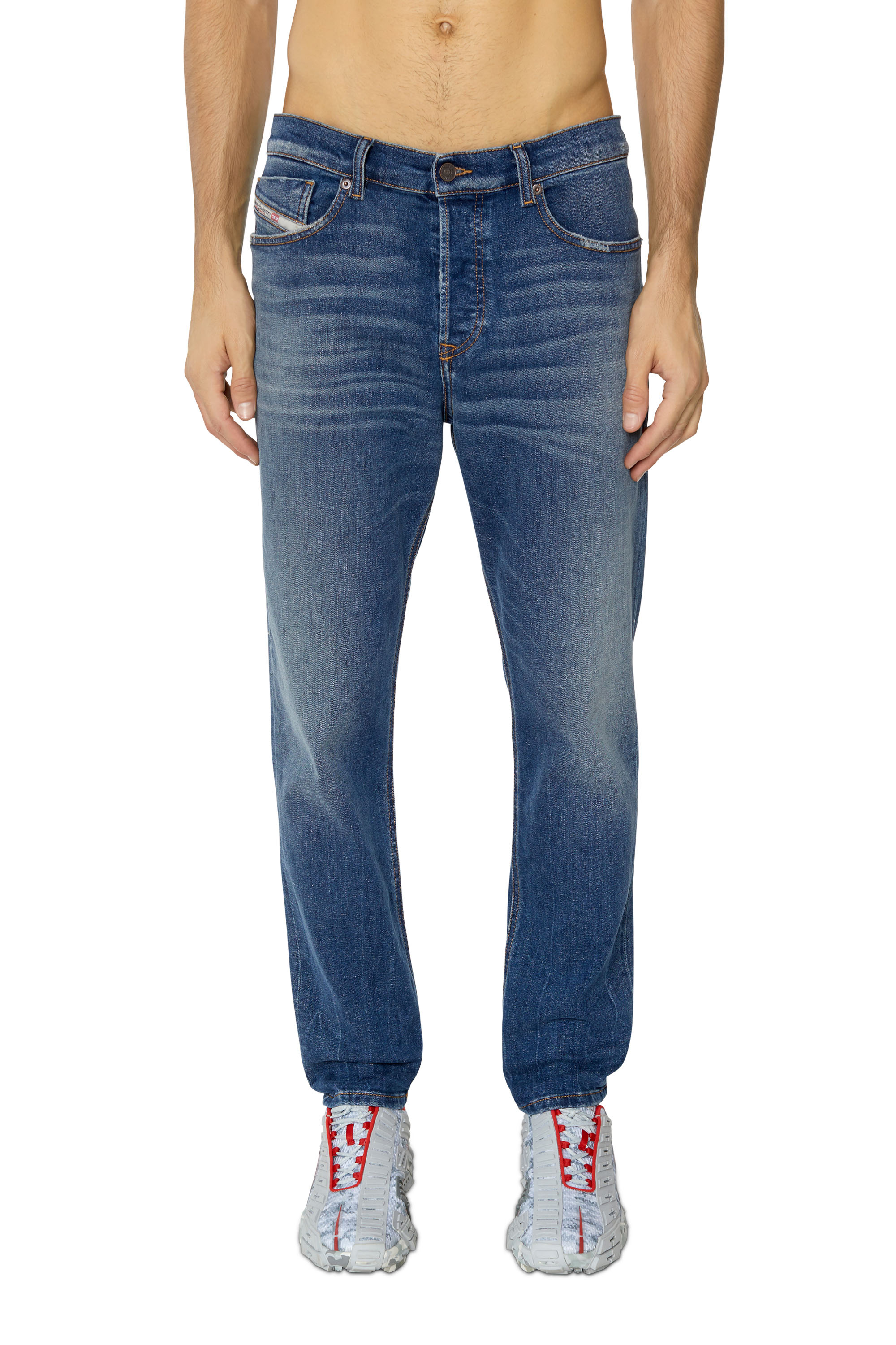 Diesel - 2005 D-Fining 09E66 Tapered Jeans, Dark Blue - Image 1