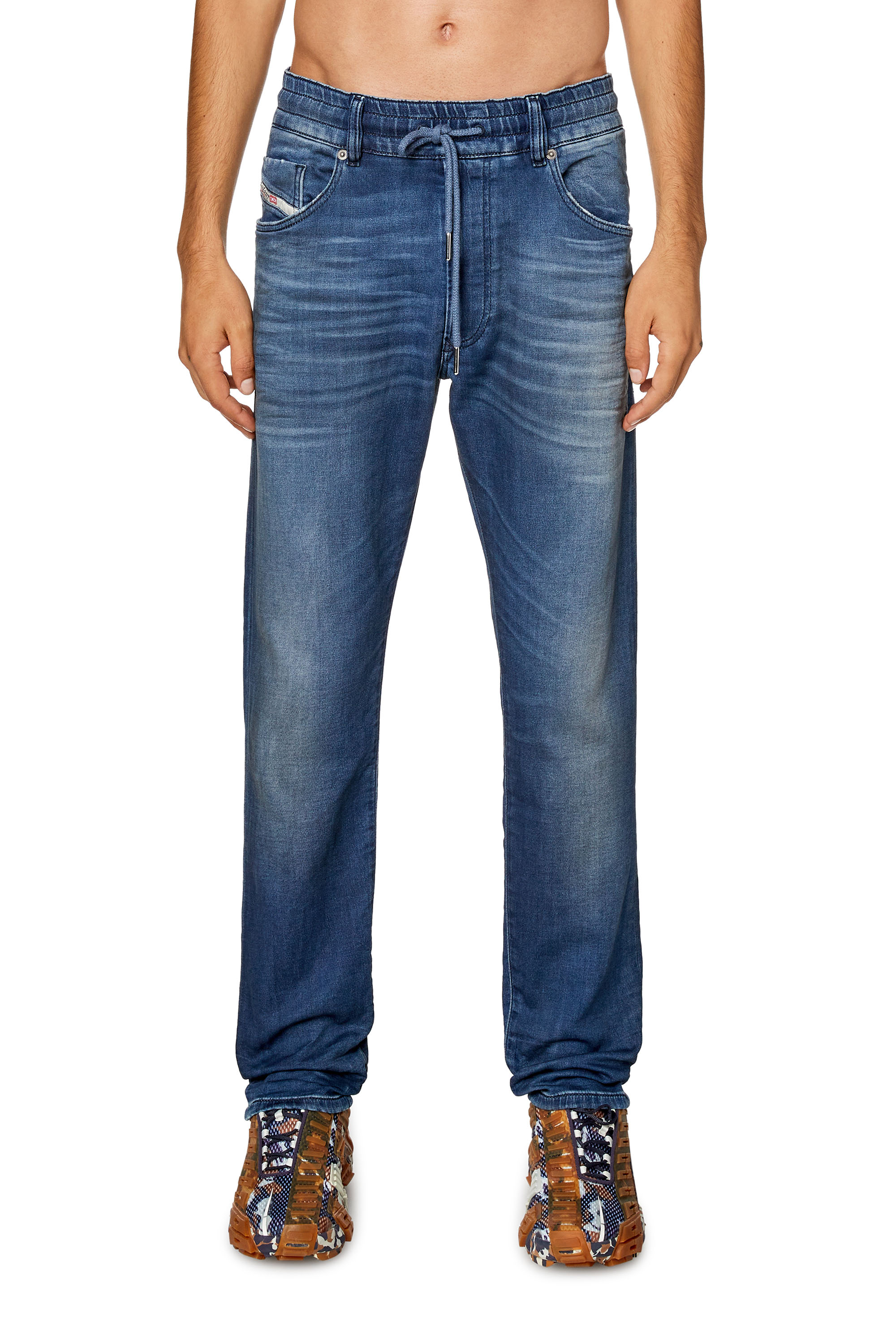 Diesel - Tapered Krooley JoggJeans® 068FM, Dark Blue - Image 1