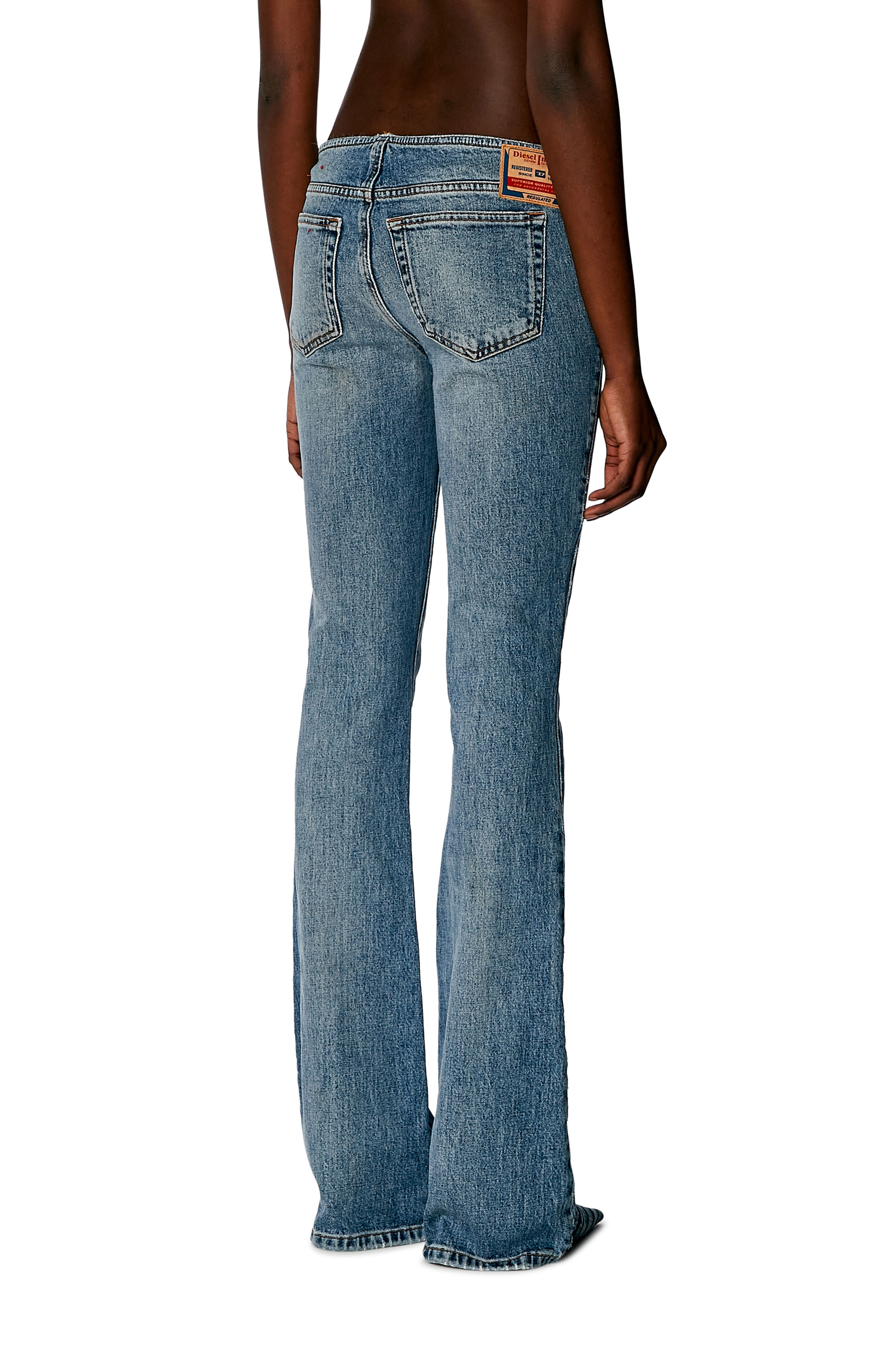 Diesel - Bootcut and Flare Jeans 1969 D-Ebbey 0DQAD, Light Blue - Image 4