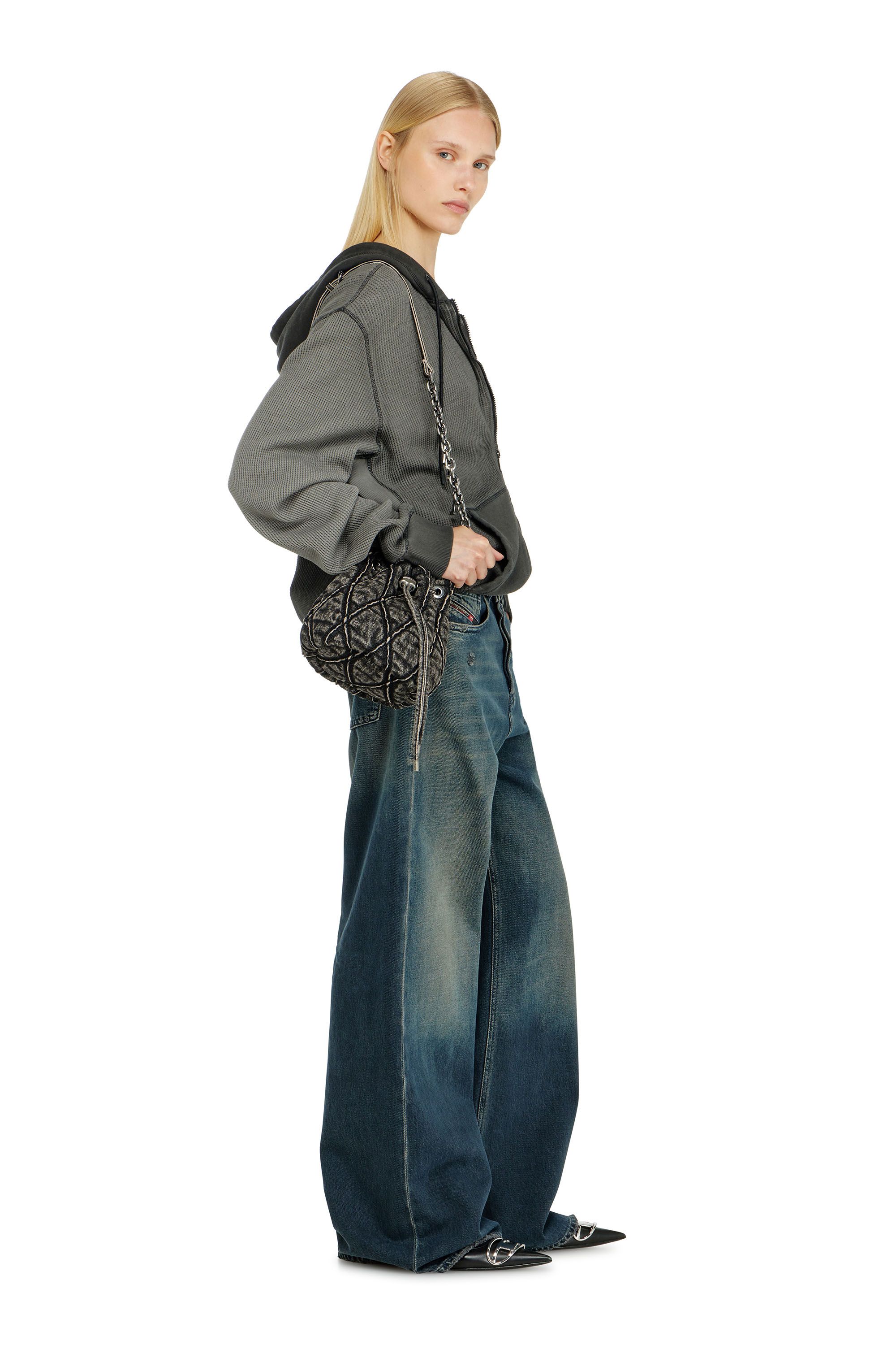 Diesel - Unisex's Relaxed Jeans 1996 D-Sire 09N67, Dark Blue - 4