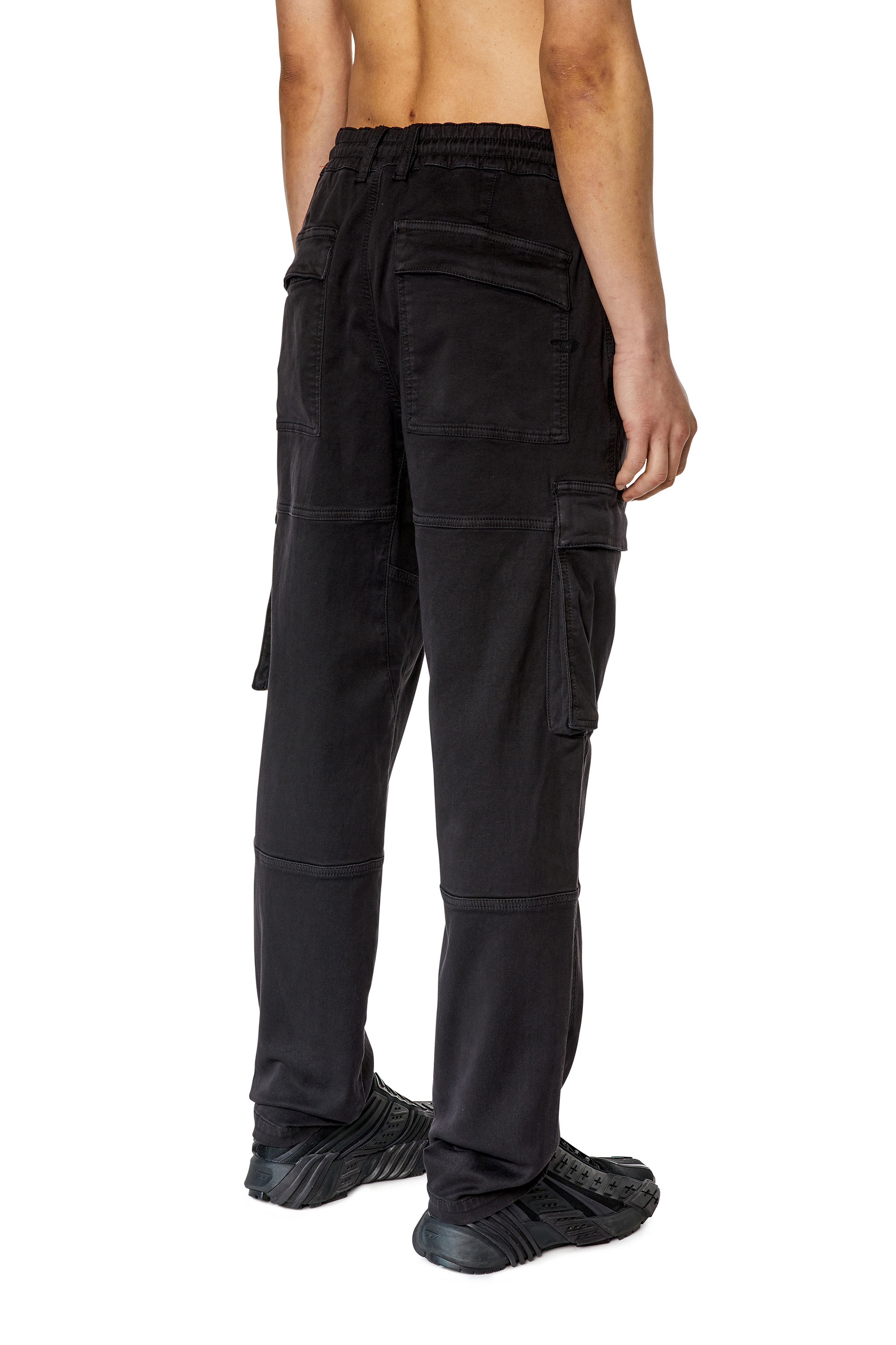 Diesel - Krooley JoggJeans® 068DY Tapered, Black - Image 2