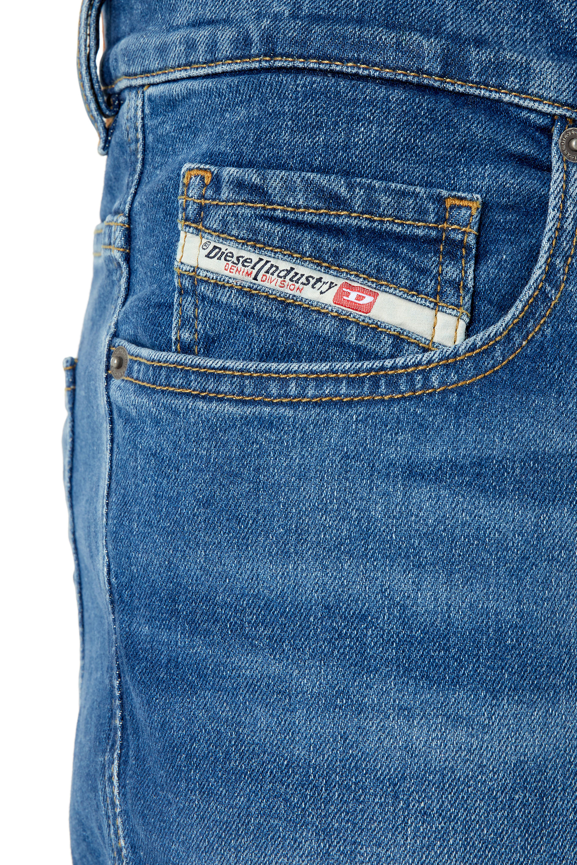 Diesel - 2021 D-Vocs E9A80 Bootcut Jeans, Medium blue - Image 3