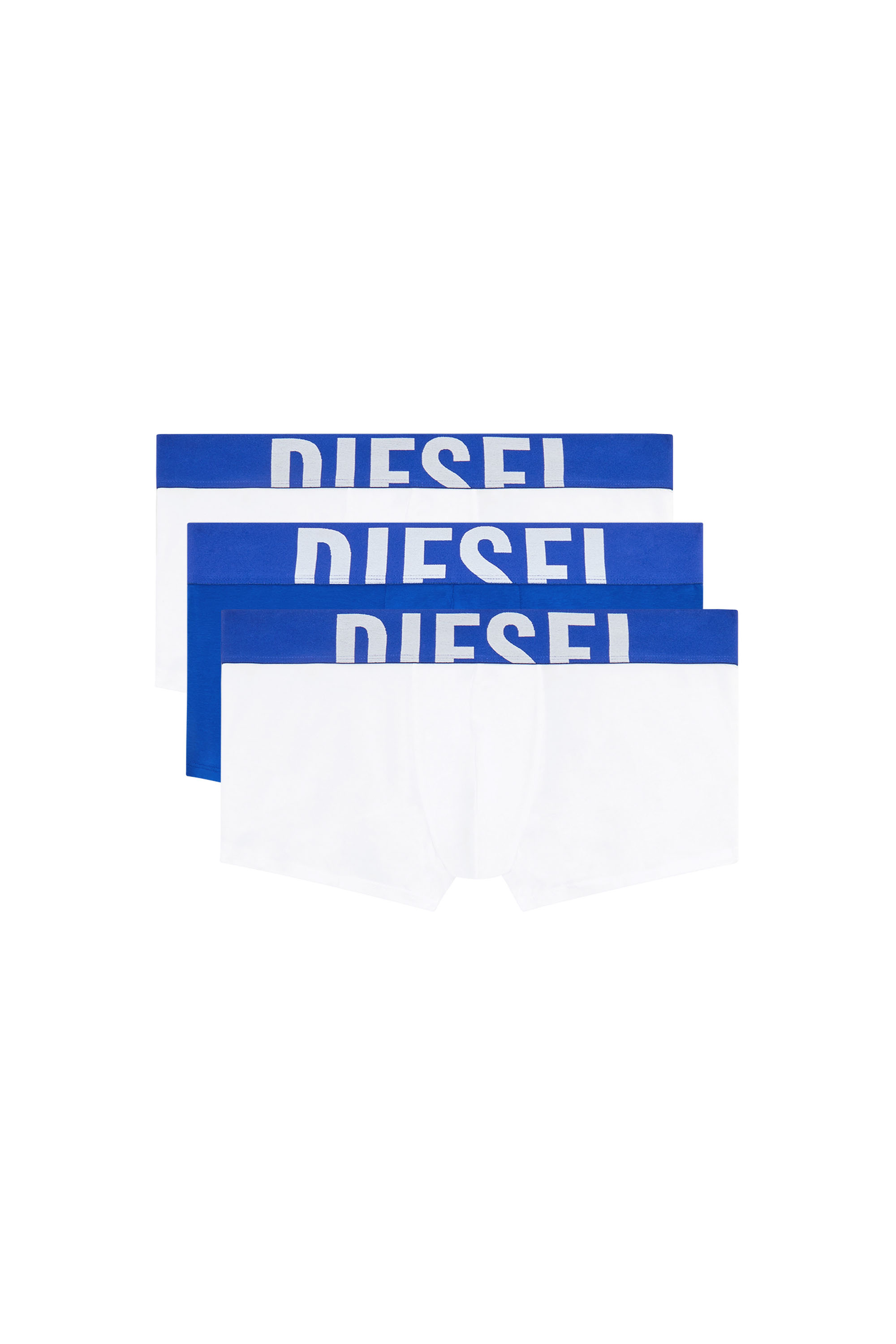 Diesel - UMBX-DAMIENTHREEPACK-5.5EL, Man 3-pack of boxer briefs with cut-off logo in Multicolor - Image 1