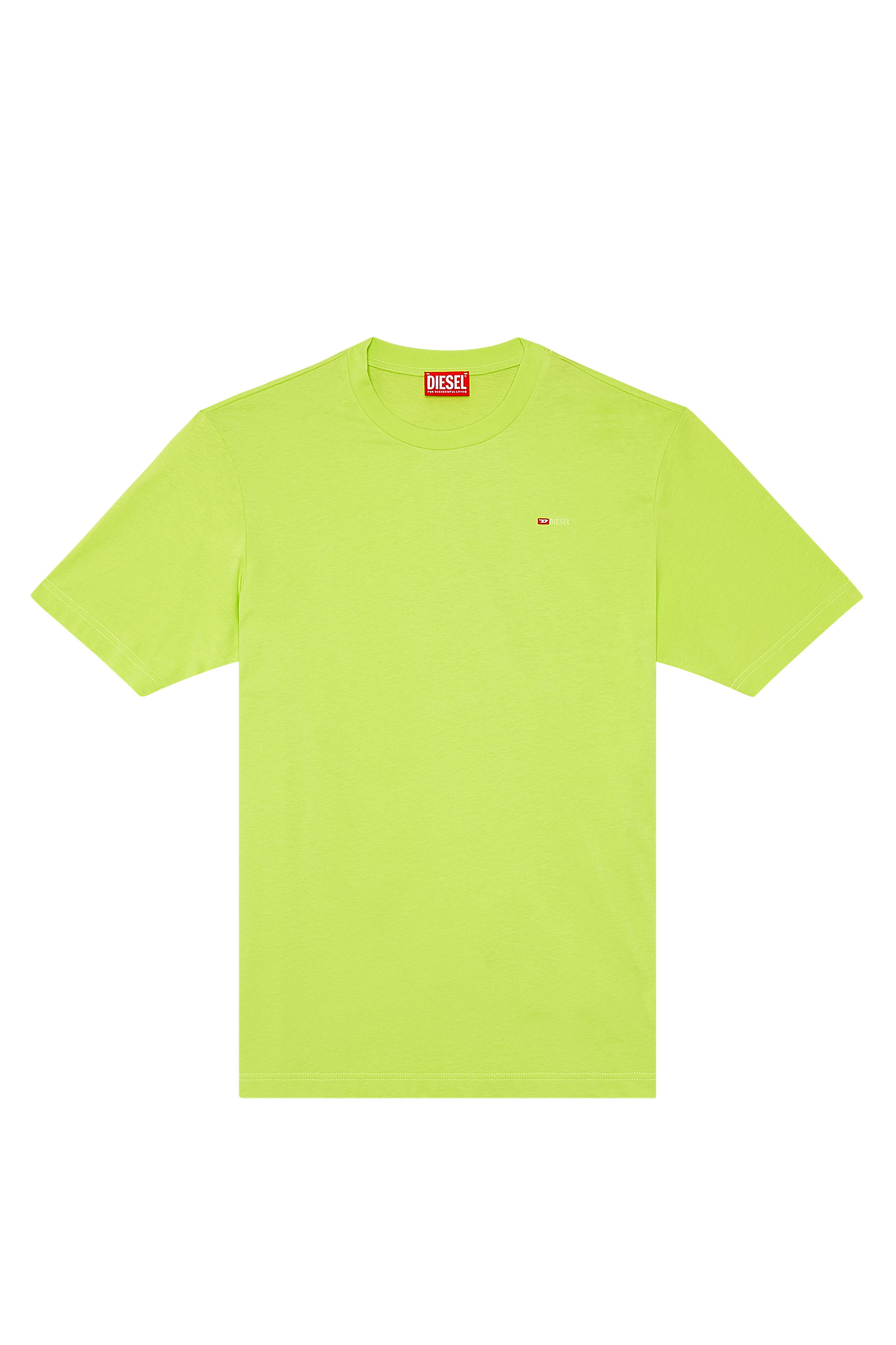 Diesel - T-JUST-MICRODIV, Green Fluo - Image 4