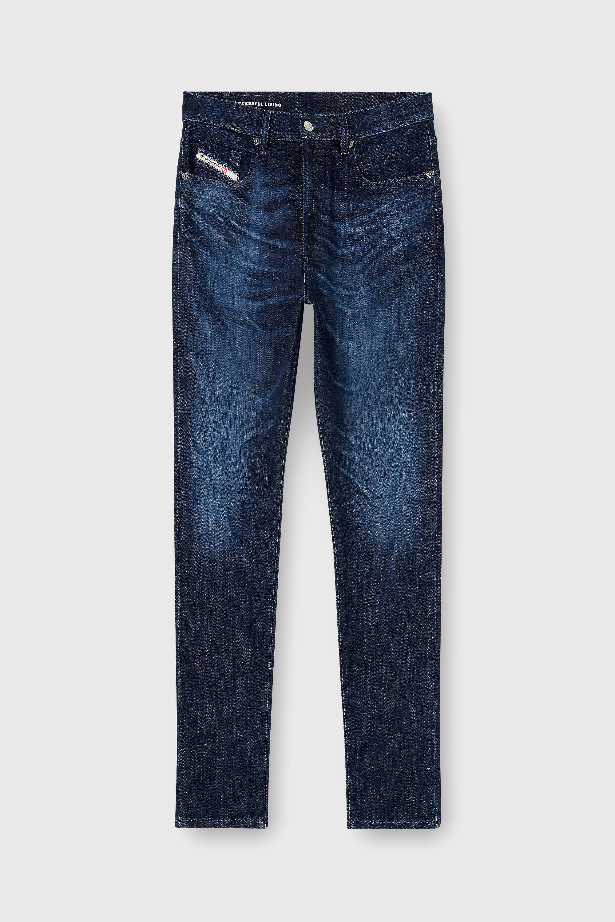 Diesel - Man's Slim Jeans 2019 D-Strukt 0ADBL, Dark Blue - 2