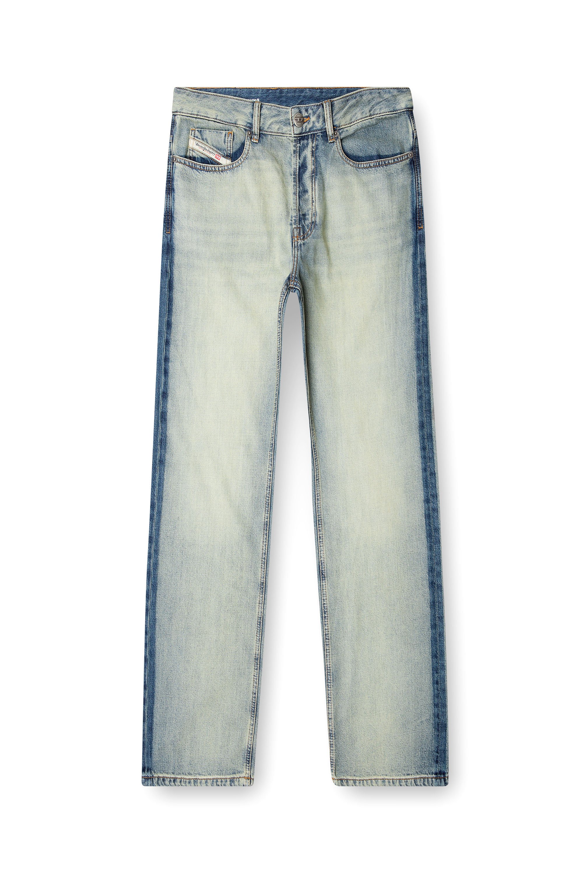 Diesel - Man's Relaxed Jeans 1980 D-Eeper 0ABDF, Light Blue - 3