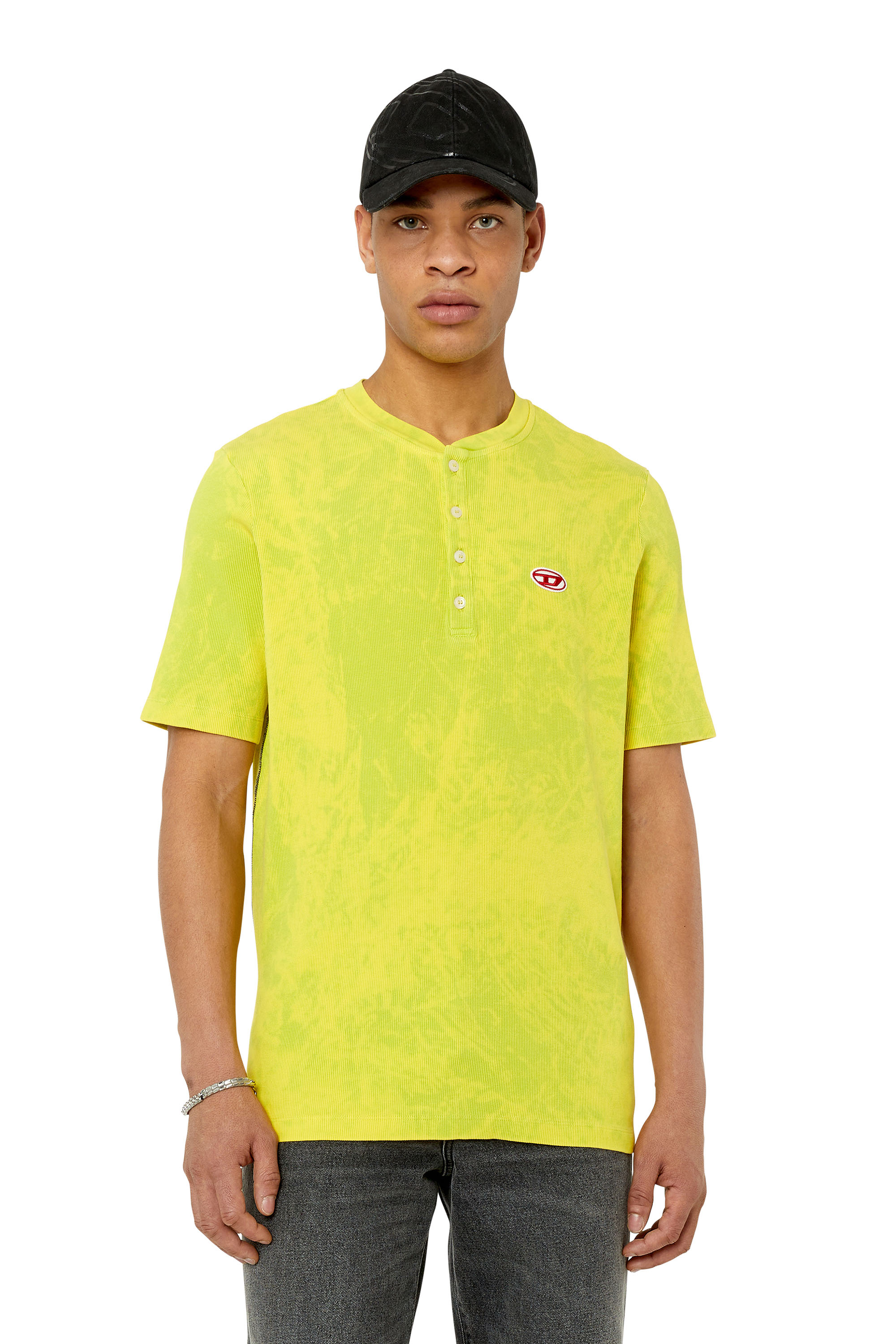 Diesel - T-JUSTRIB, Green Fluo - Image 1