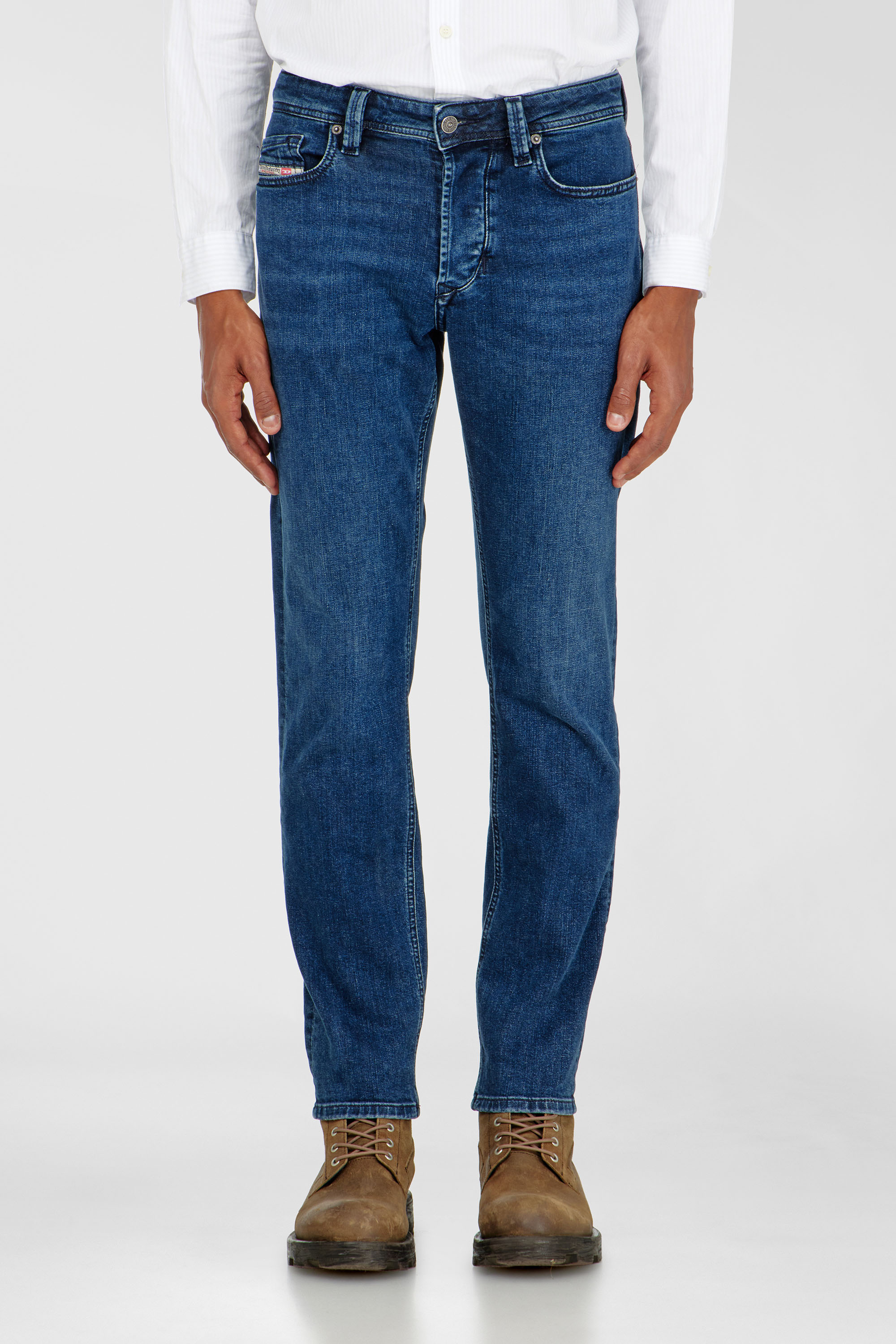 Diesel - Man's Regular Jeans 1986 Larkee-Beex 0BEDA, Dark Blue - 4