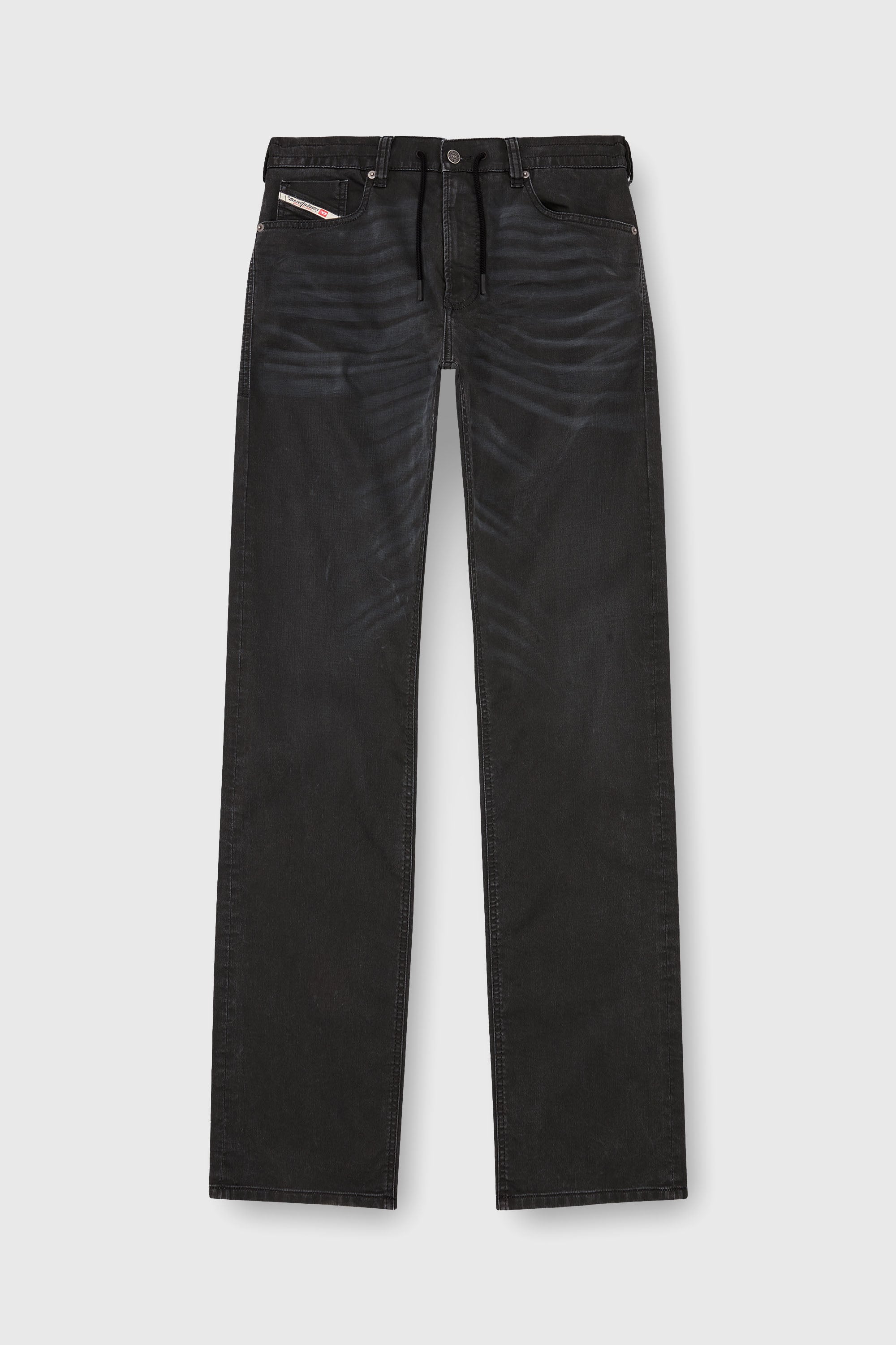 Diesel - Man's Relaxed 2080 D-Reel Joggjeans&reg; 09J75, Black/Dark grey - 2