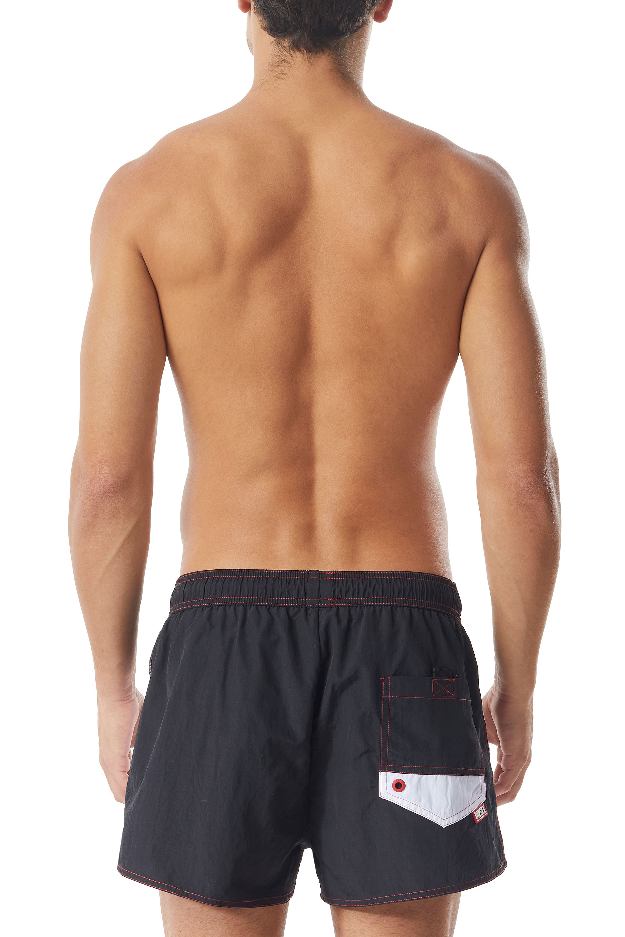 Diesel - BMBX-CAYBAY SHORT CALZONCINI, Black - Image 3